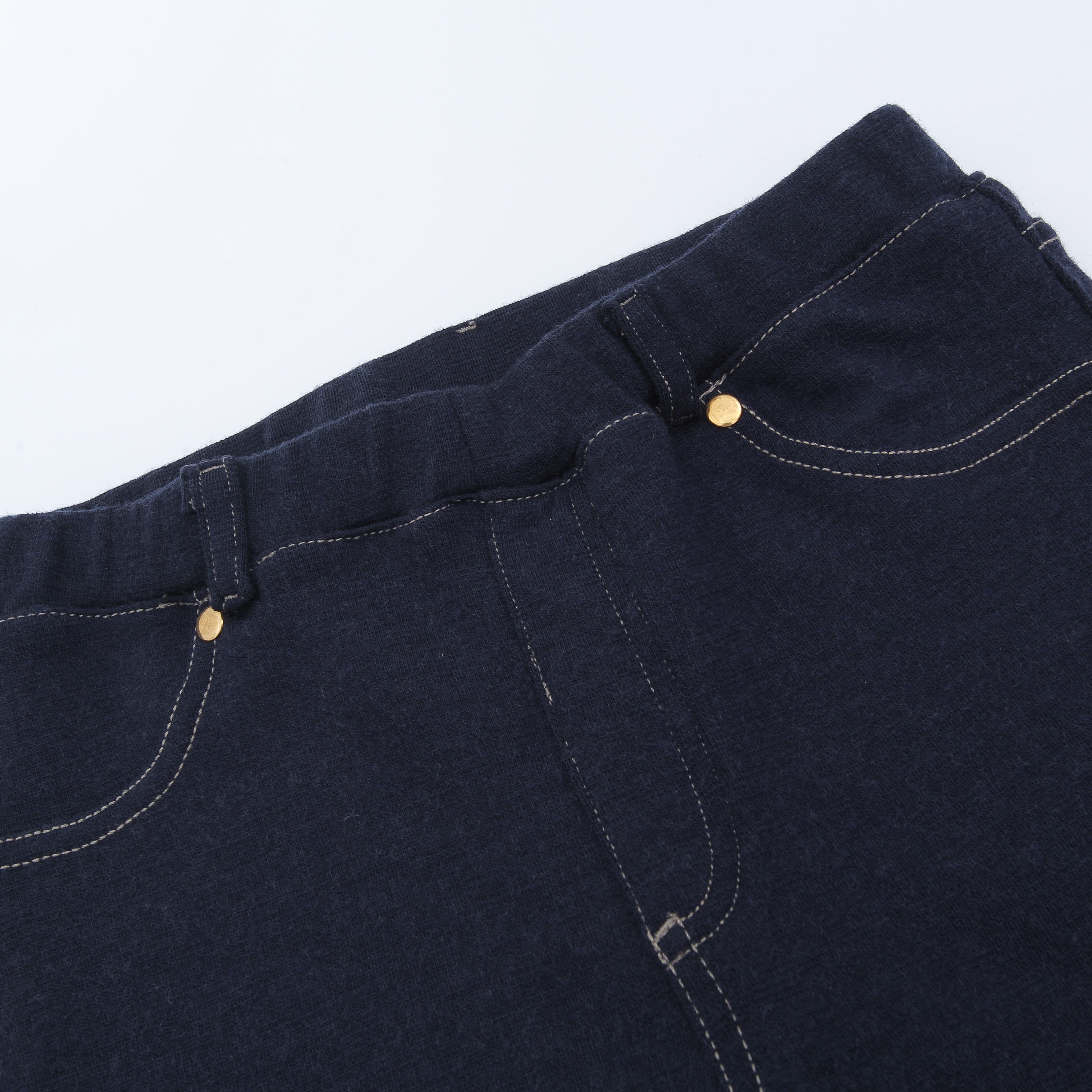 Svalbard Ulljeans Med Sleng Blue Ink