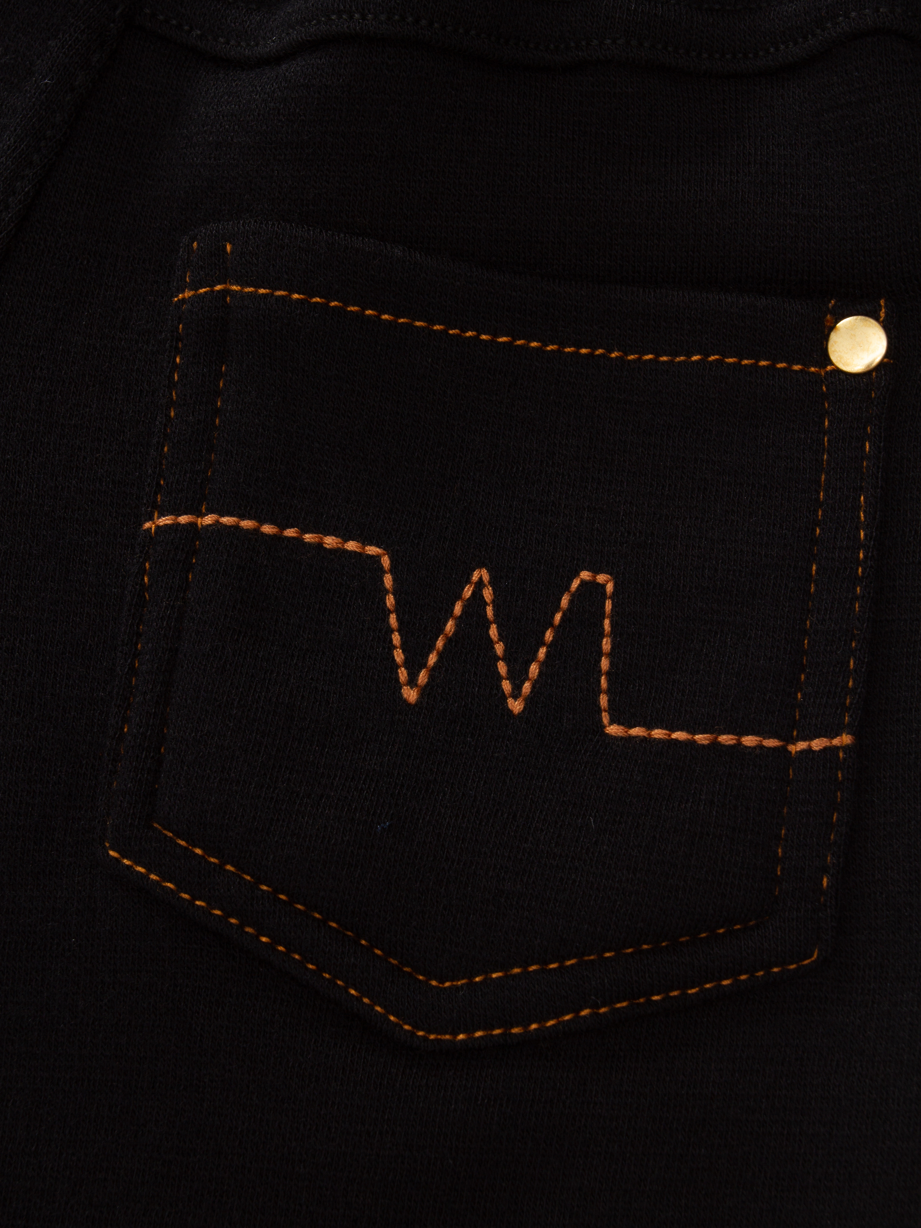 Svalbard Slim Fit Ulljeans  Pure Black