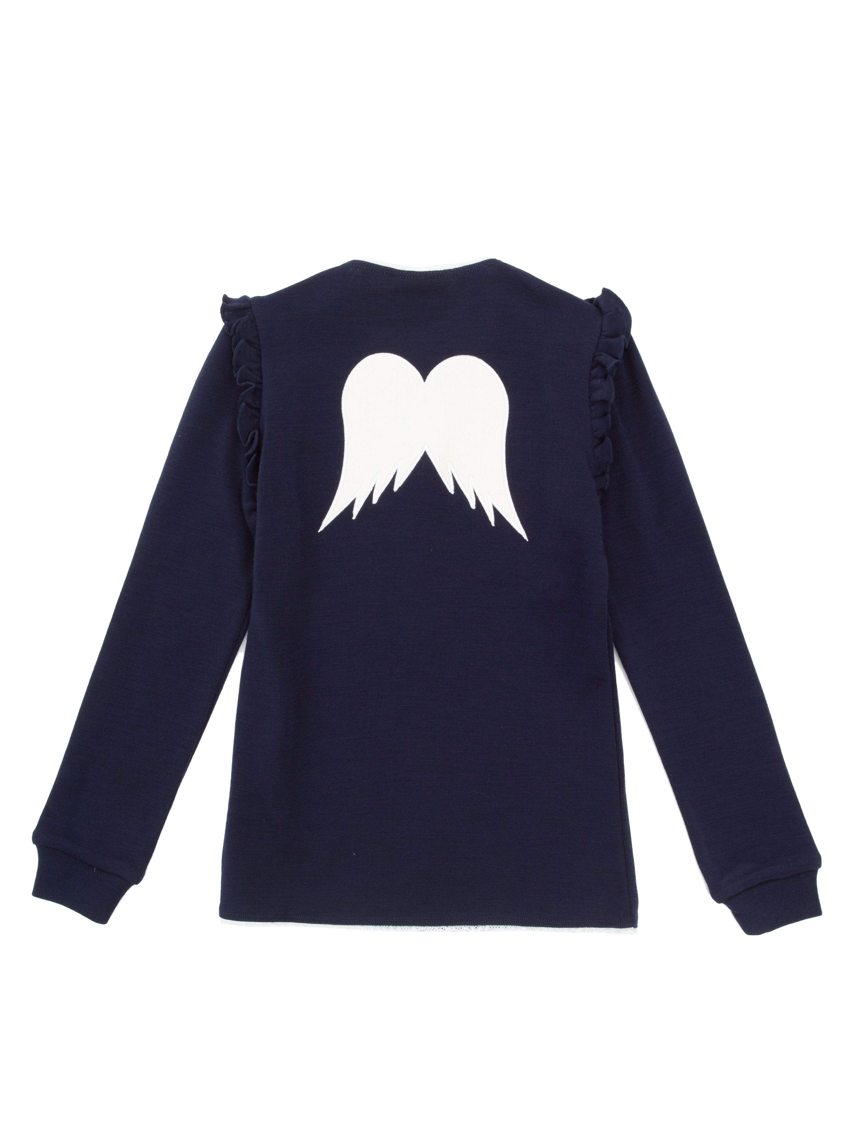Bergen Merino Ullgenser 2-3 år Blue Ink