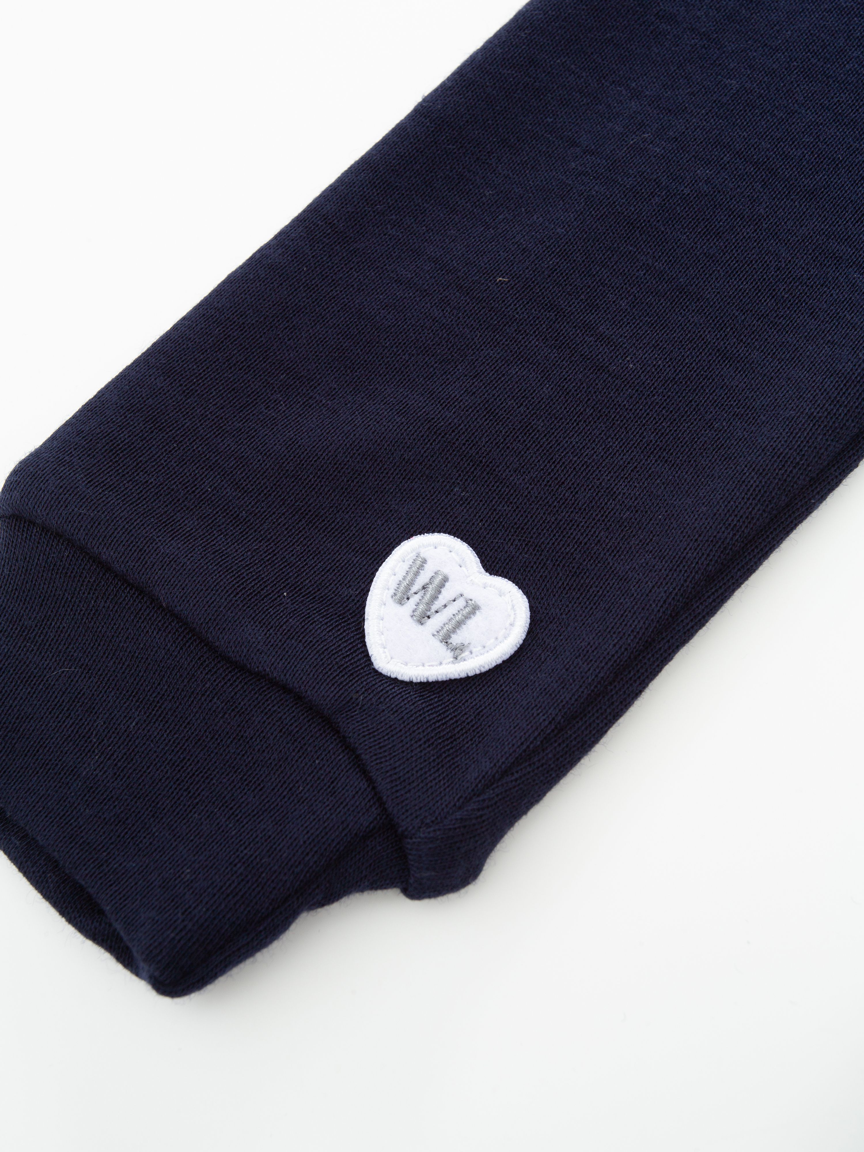 Bergen Merino Ullgenser 2-3 år Blue Ink