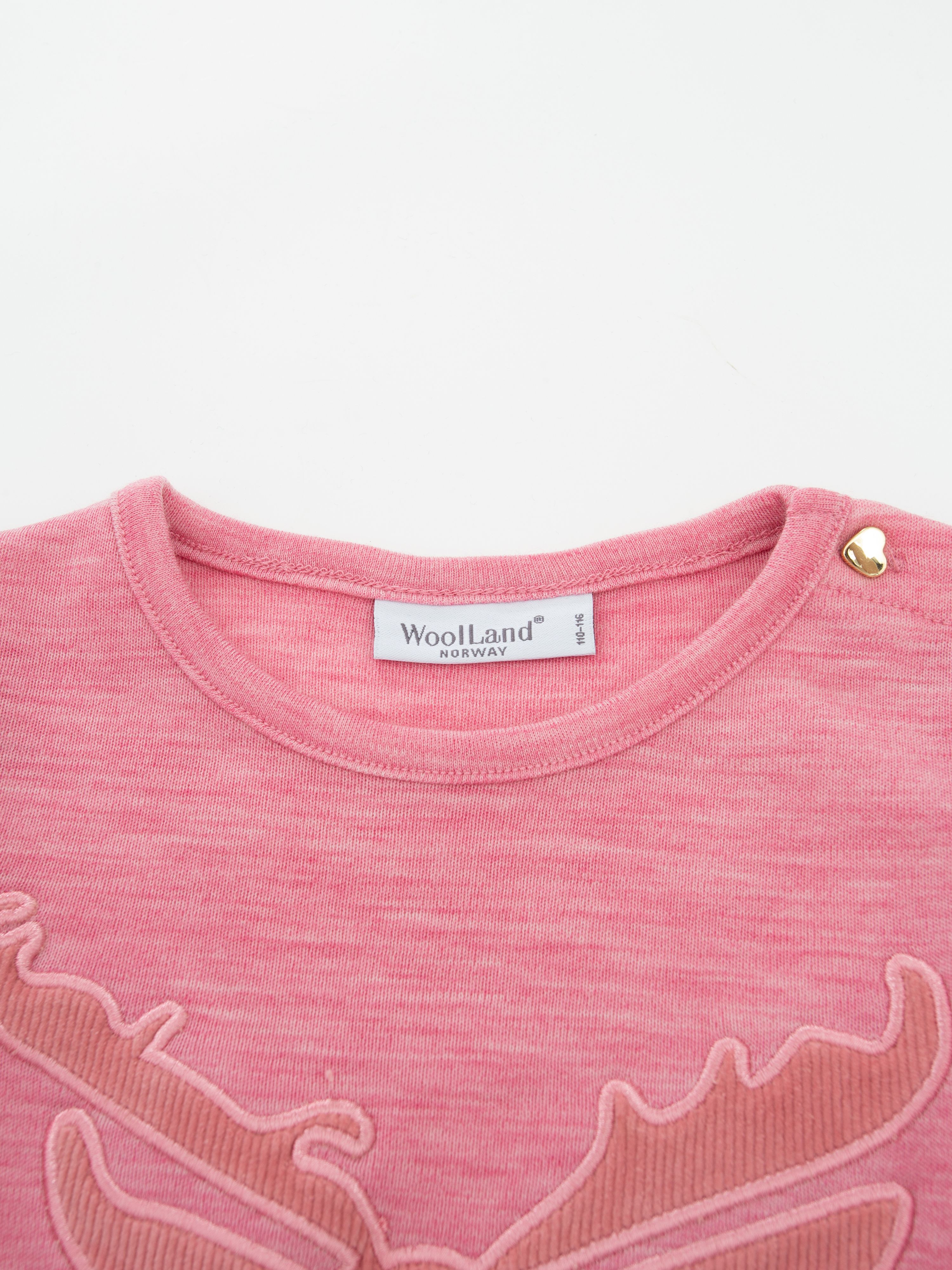 Bergen Merino Ullgenser 3-10 år Rose Blush