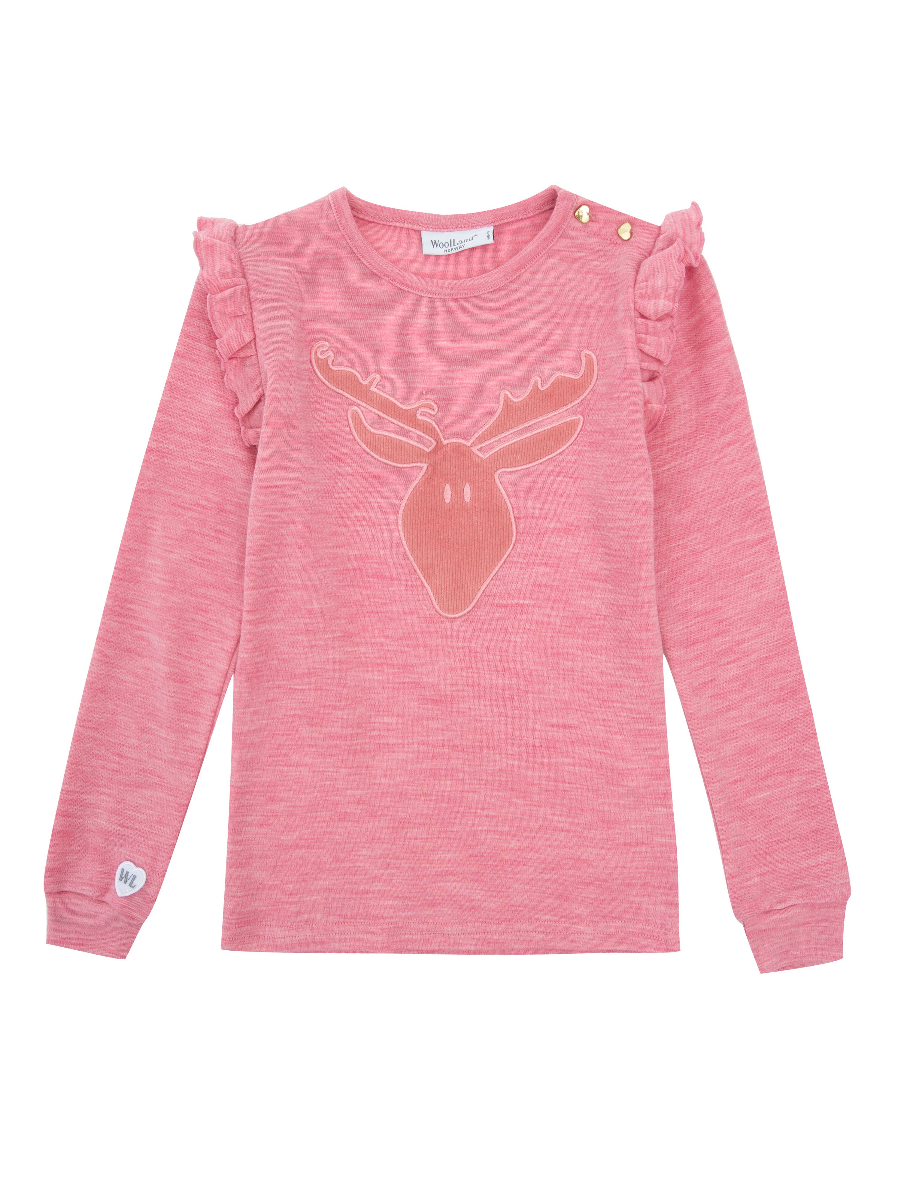 Bergen Merino Ullgenser 3-10 år Rose Blush