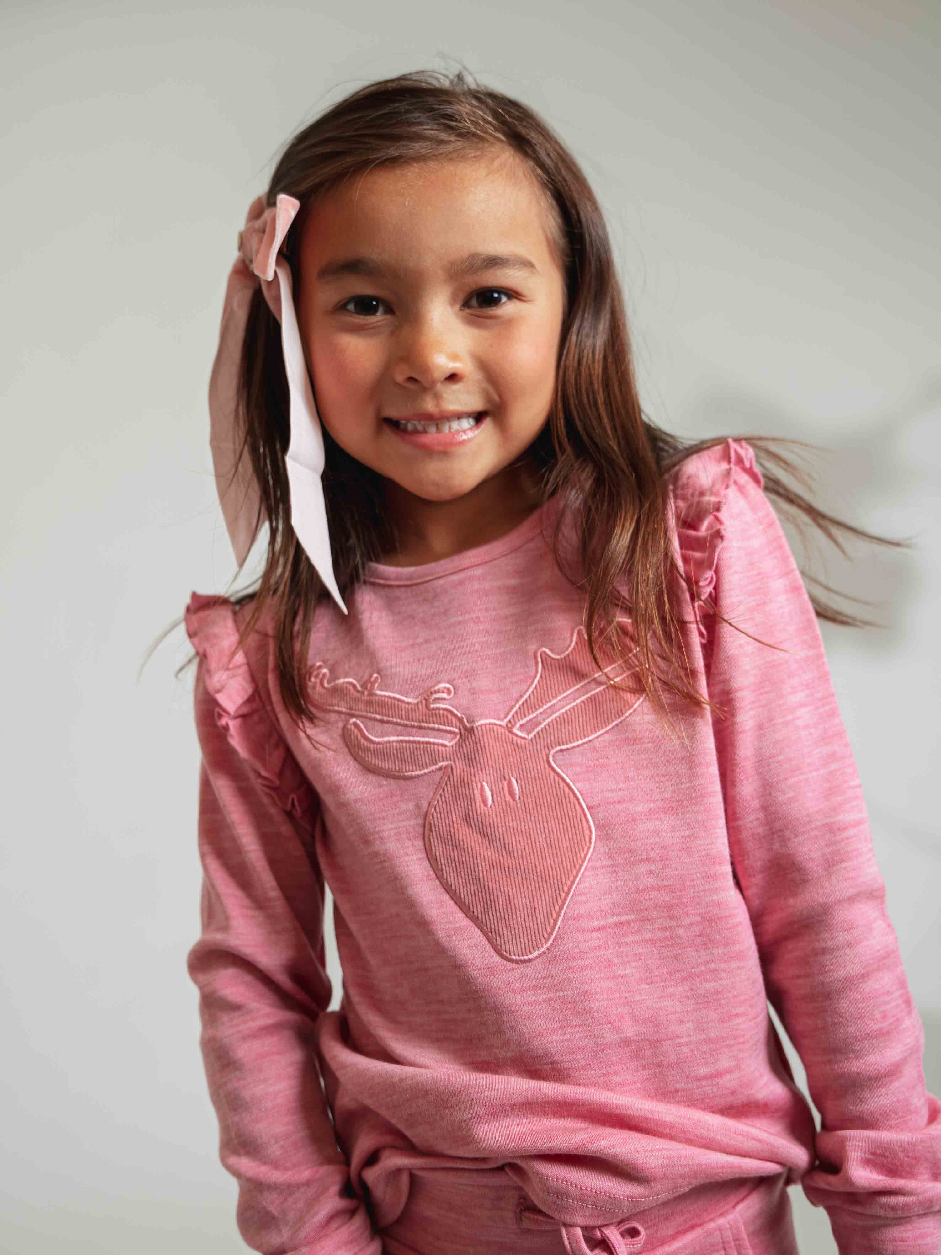 Bergen Merino Ullgenser 3-10 år Rose Blush