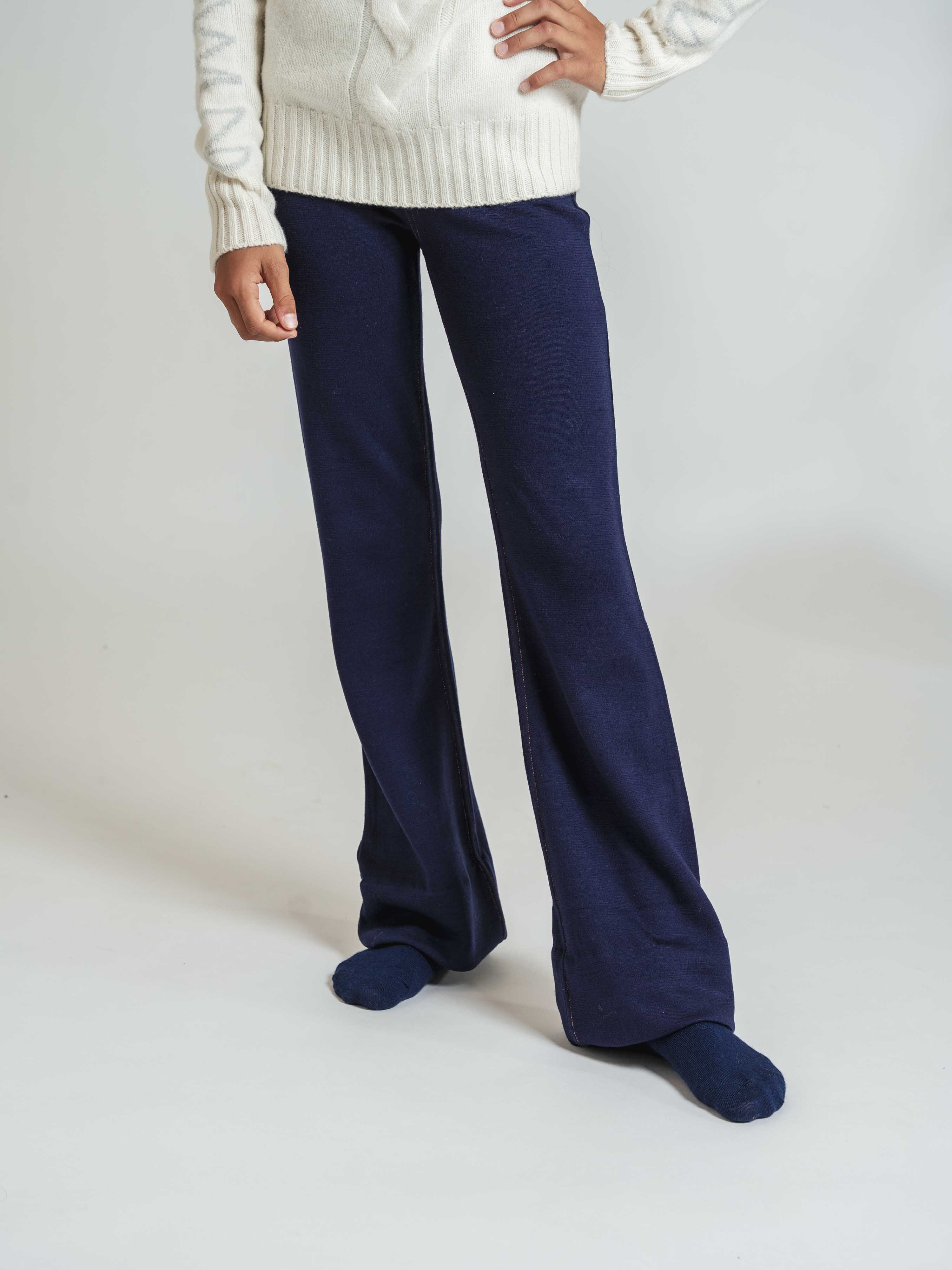 Svalbard Ulljeans Med Sleng Blue Ink