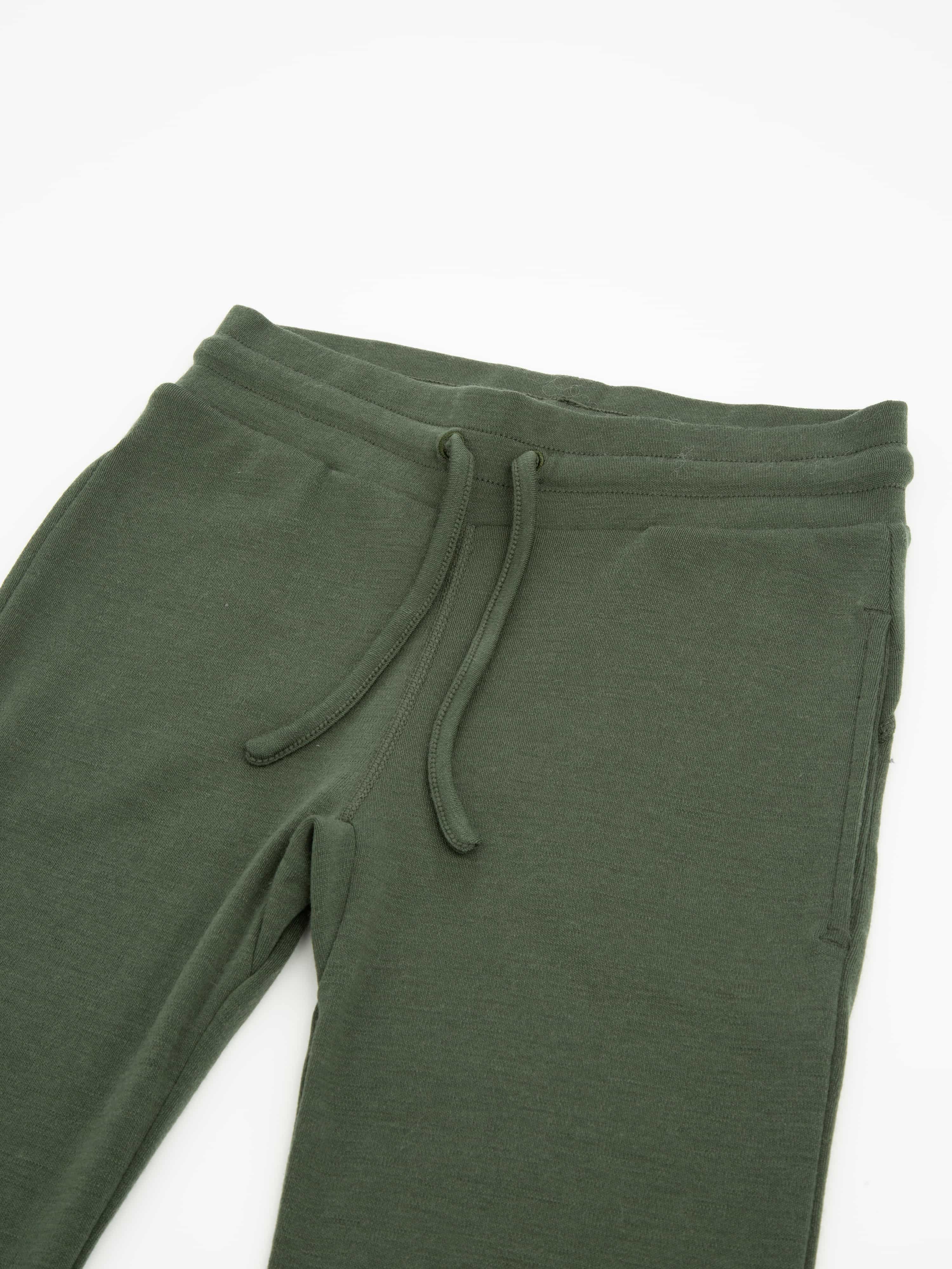 Hallingskarvet Merino Ullbukse Green