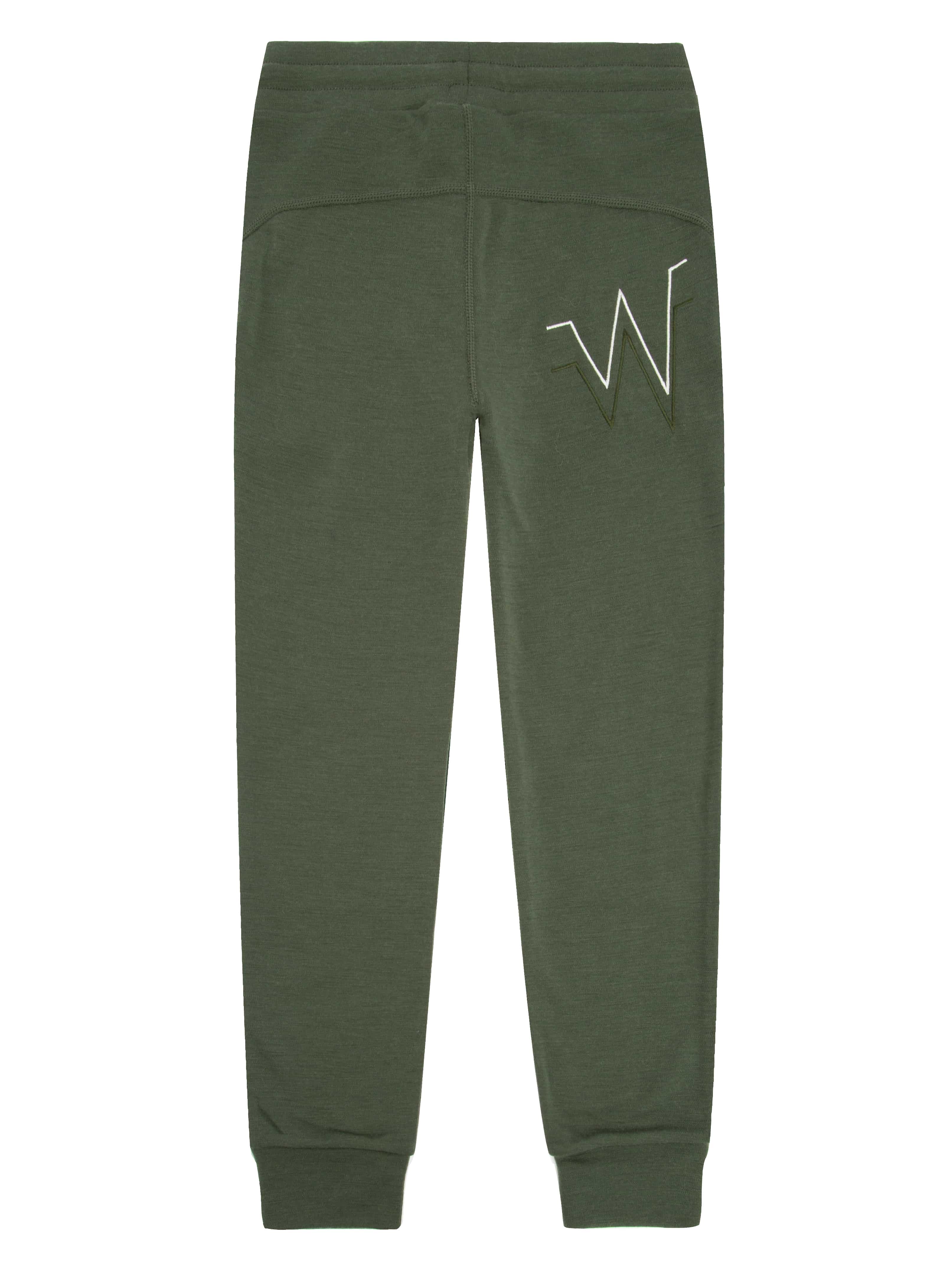 Hallingskarvet Merino Ullbukse Green