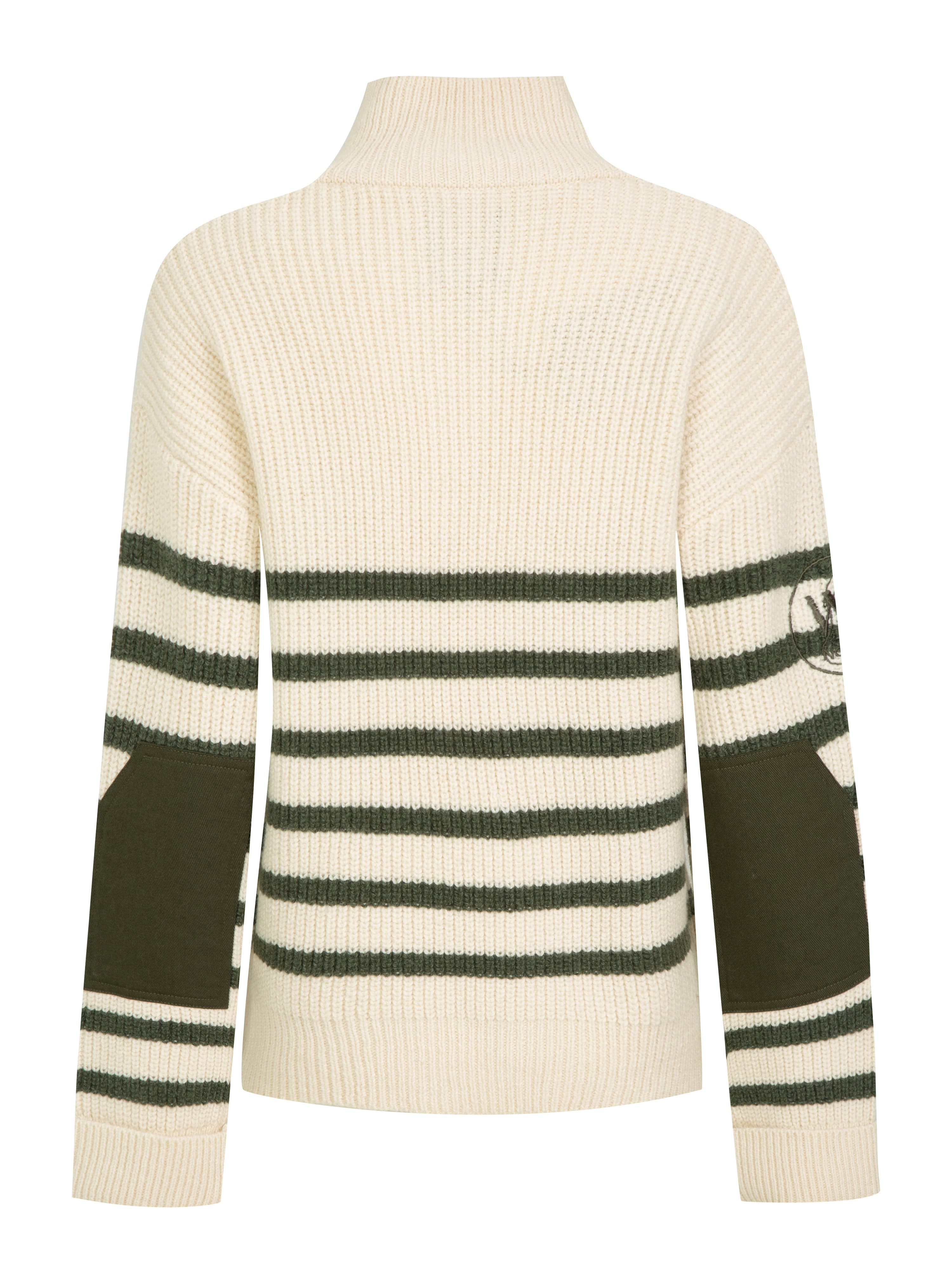Lomseggen Strikkegenser White Swan
