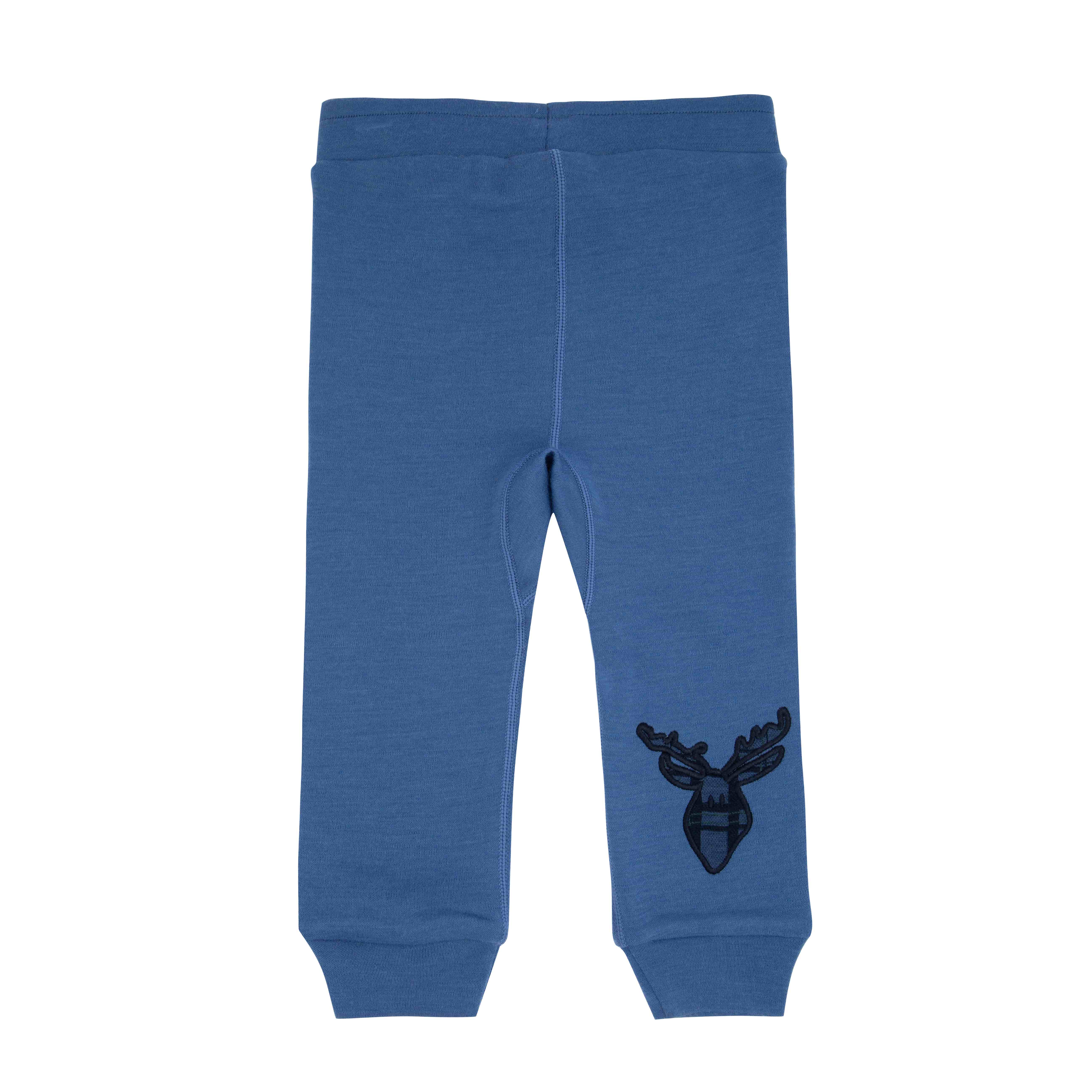 Bergen Merino Ullbukse 0-3 år Berry Blue