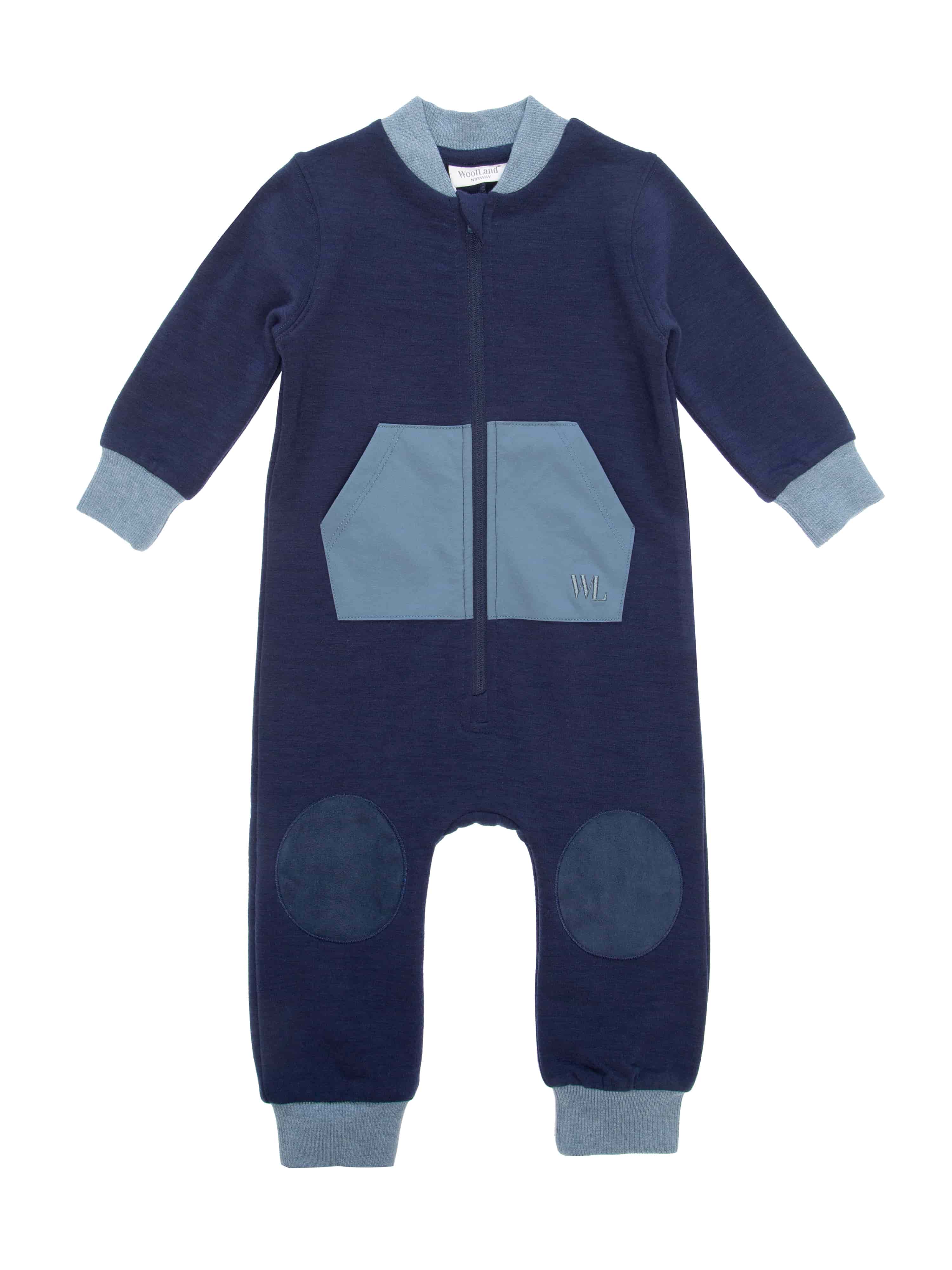 Bergen Ulldress Blue Ink