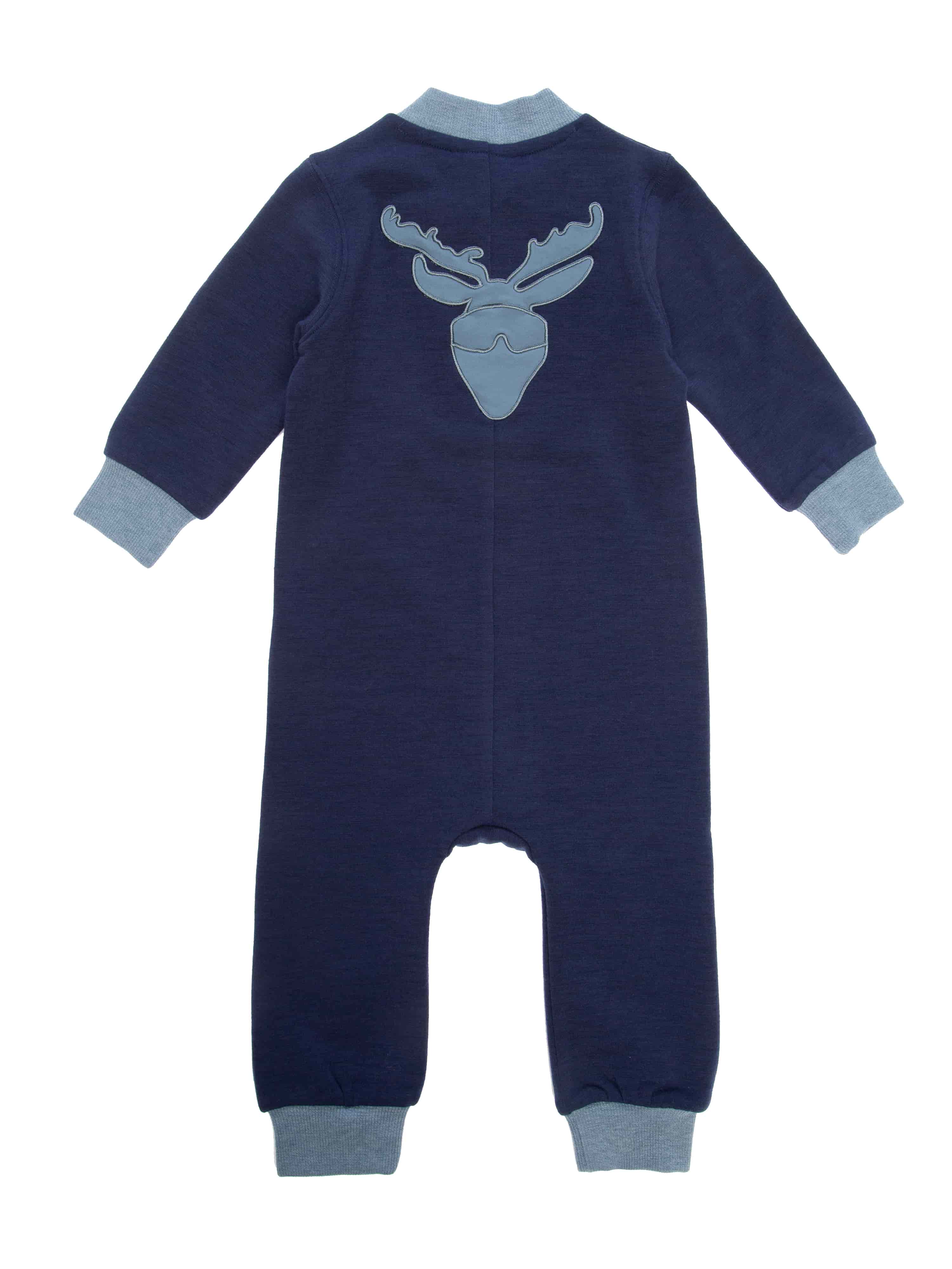 Bergen Ulldress Blue Ink