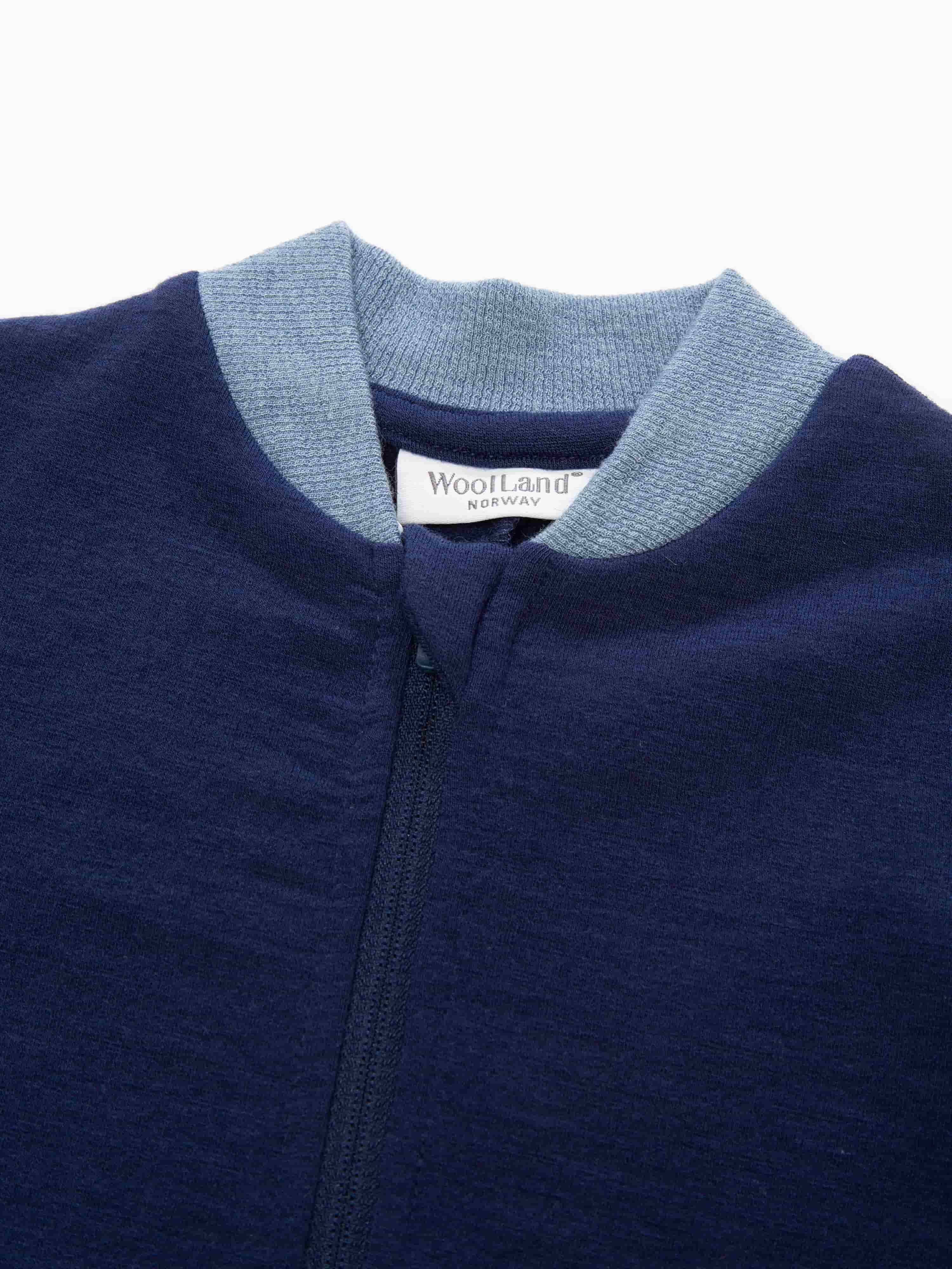 Bergen Ulldress Blue Ink