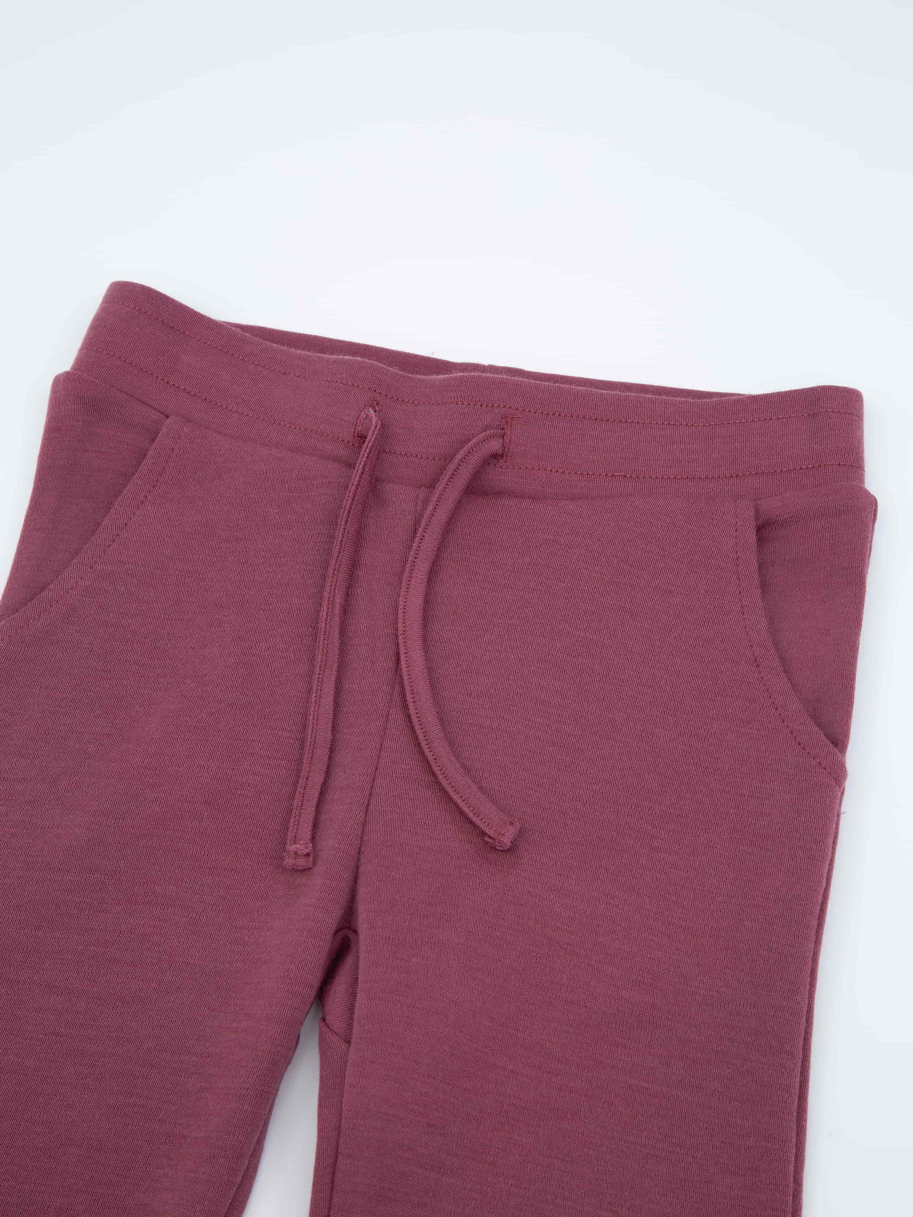 Haugesund Merino Slengbukse Dark Blush