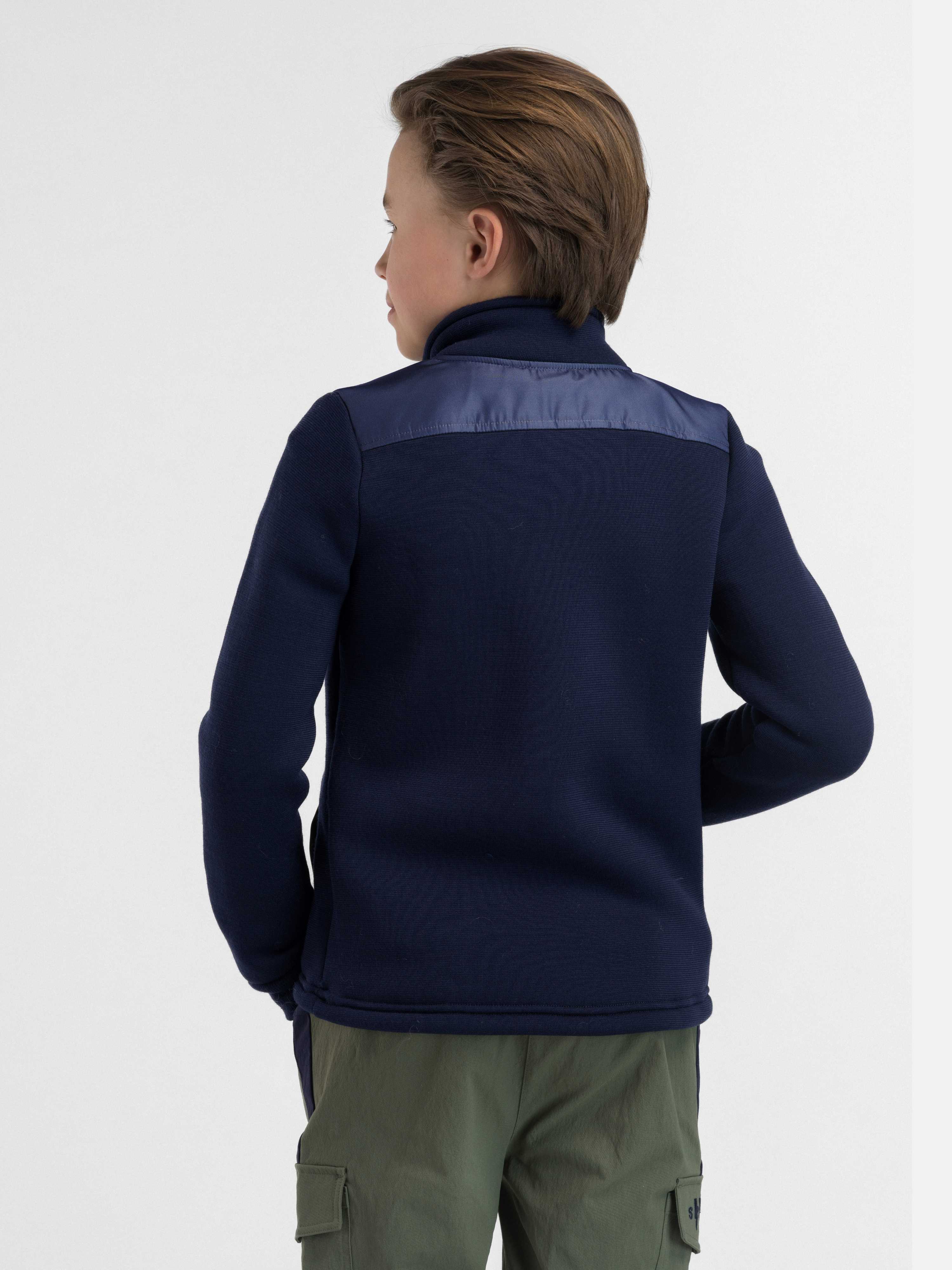 Sogndal Ull-fleece Jakke Blue ink
