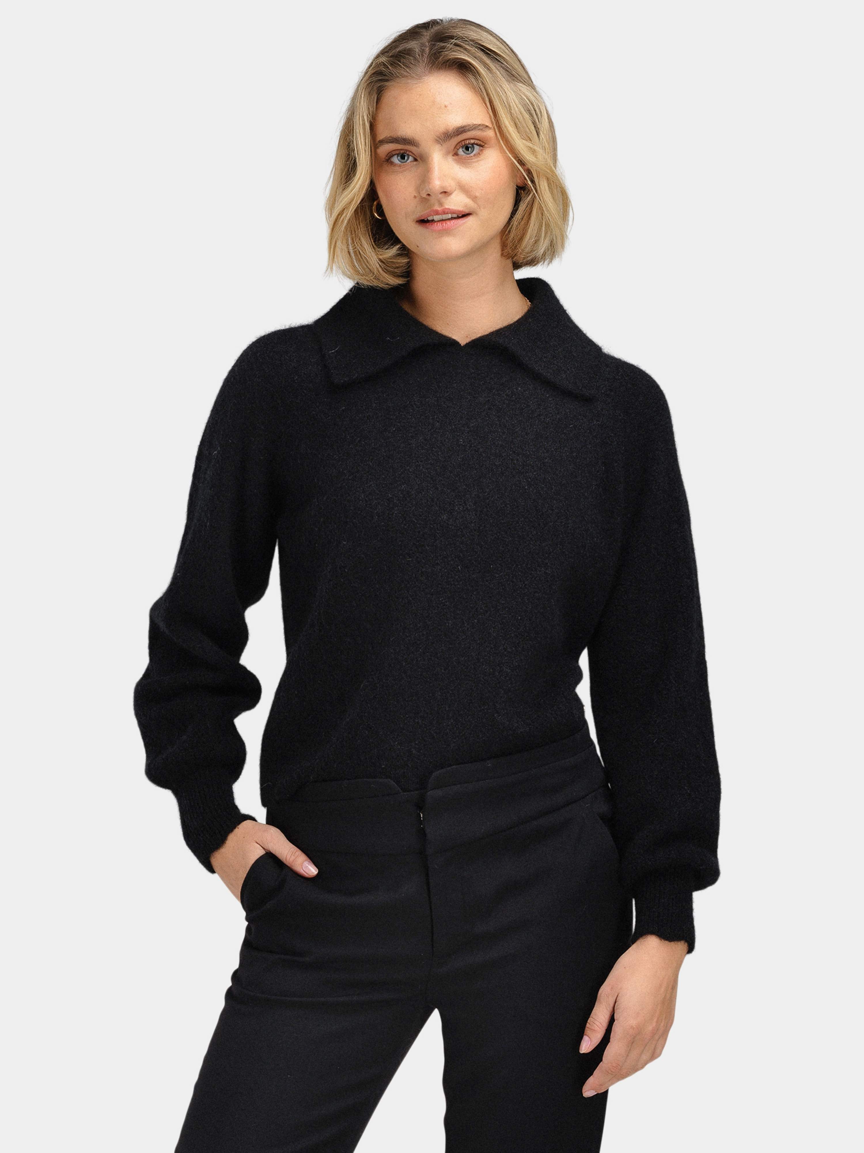 Hognåsen Strikket Ullgenser Black