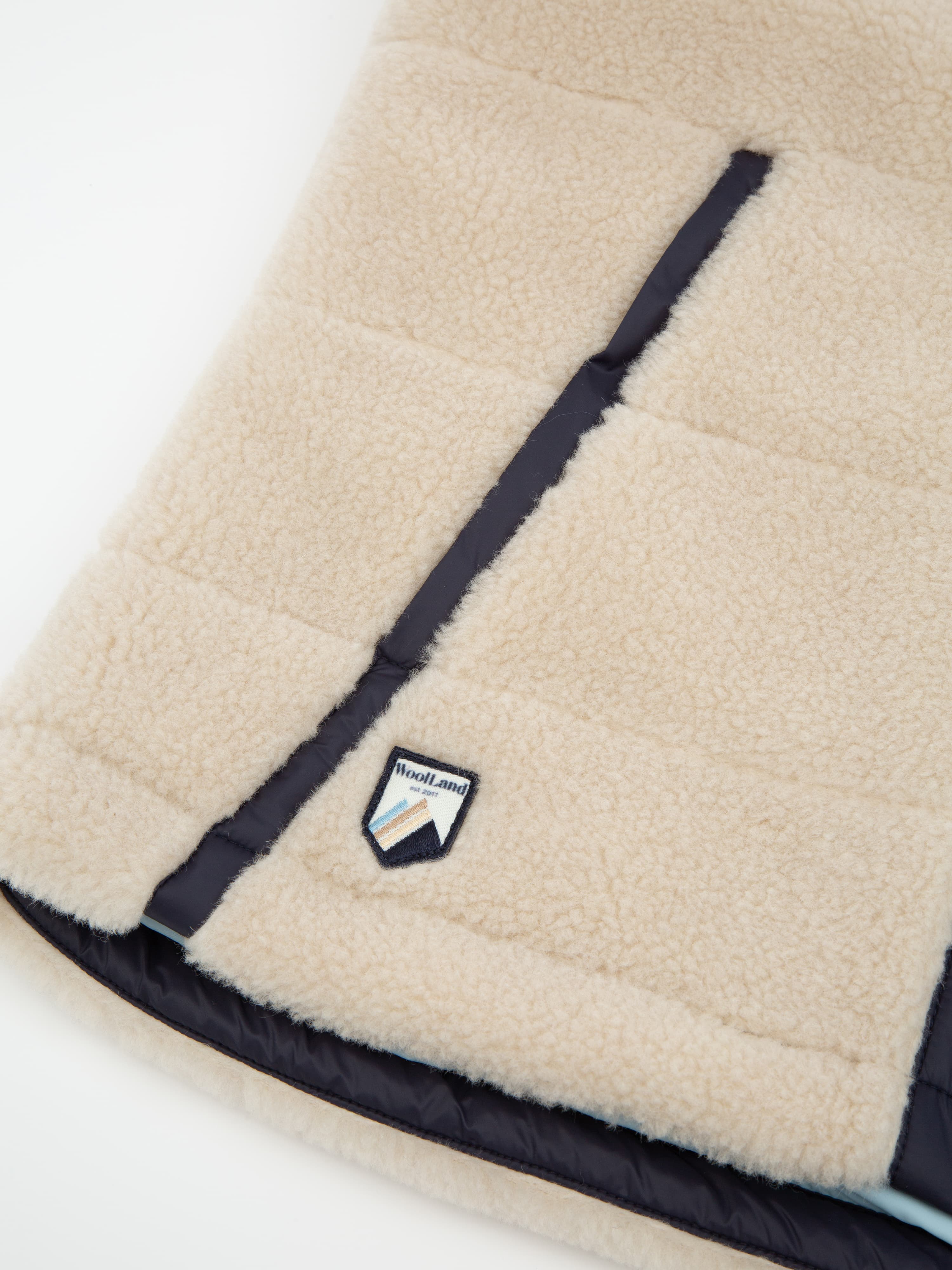 Nusfjord Fleece Vest  Beige
