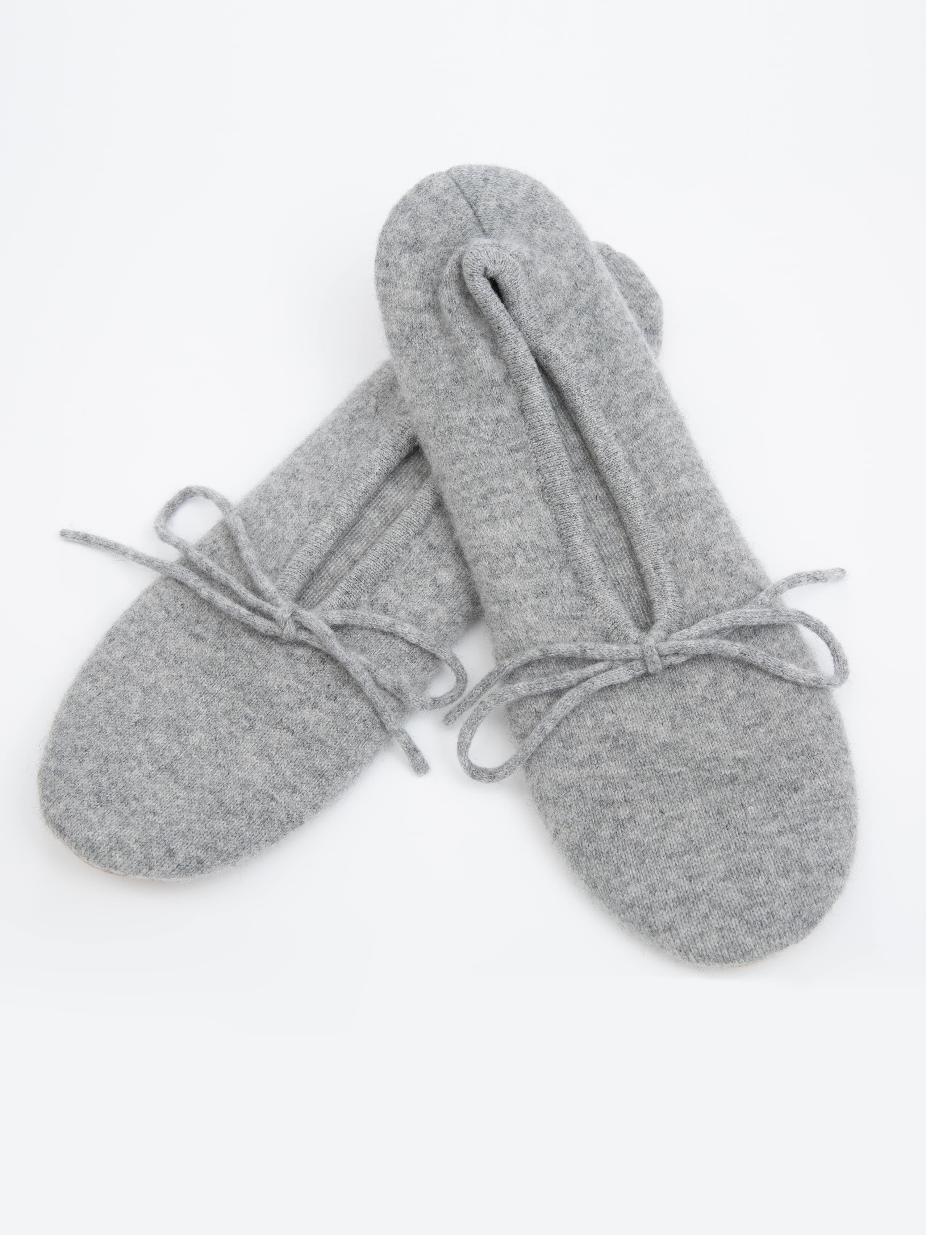 Stortoppen Kashmir Tøfler Grey melange