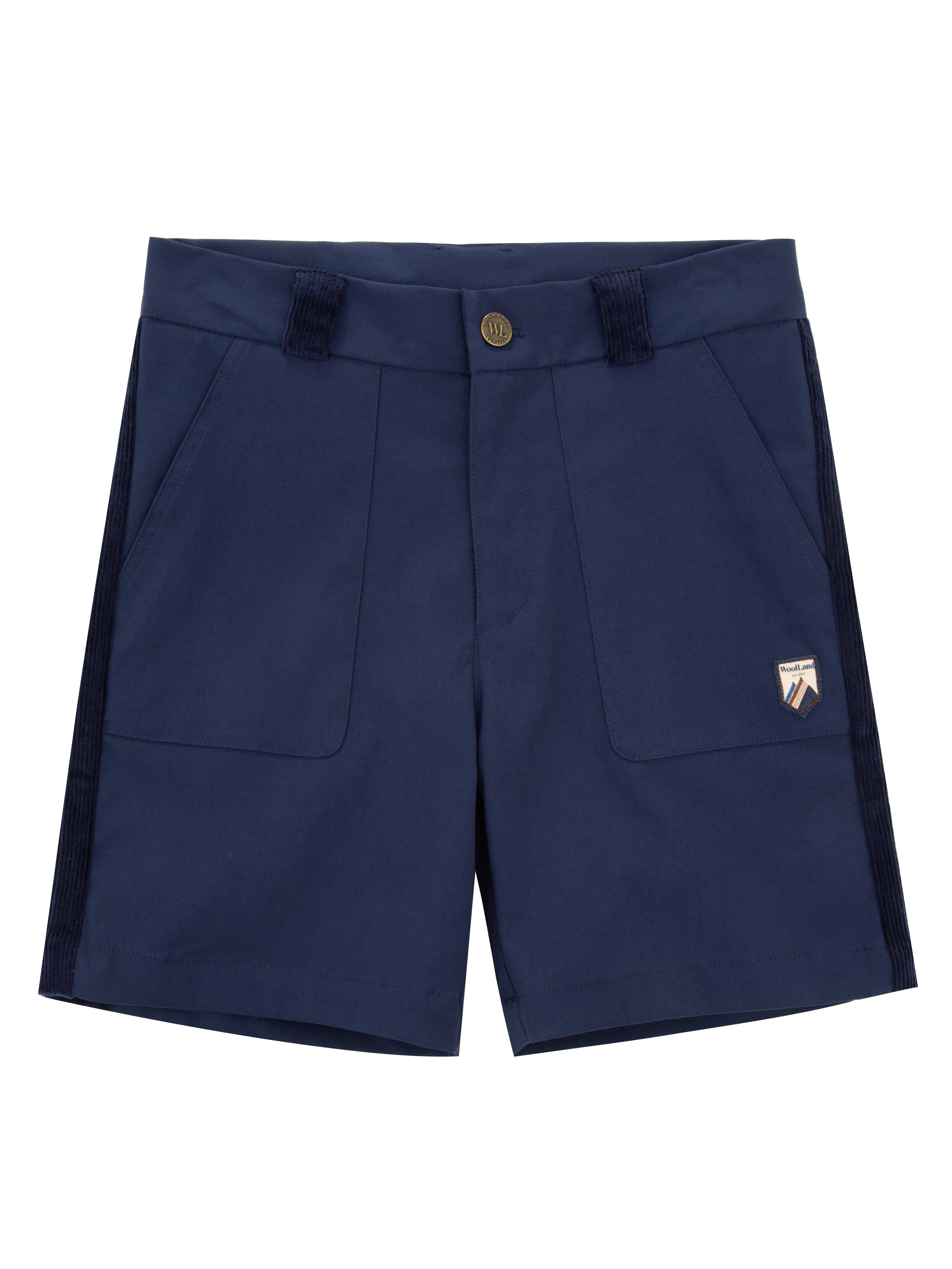 Romsdalseggen Cord Shorts  Blue Ink