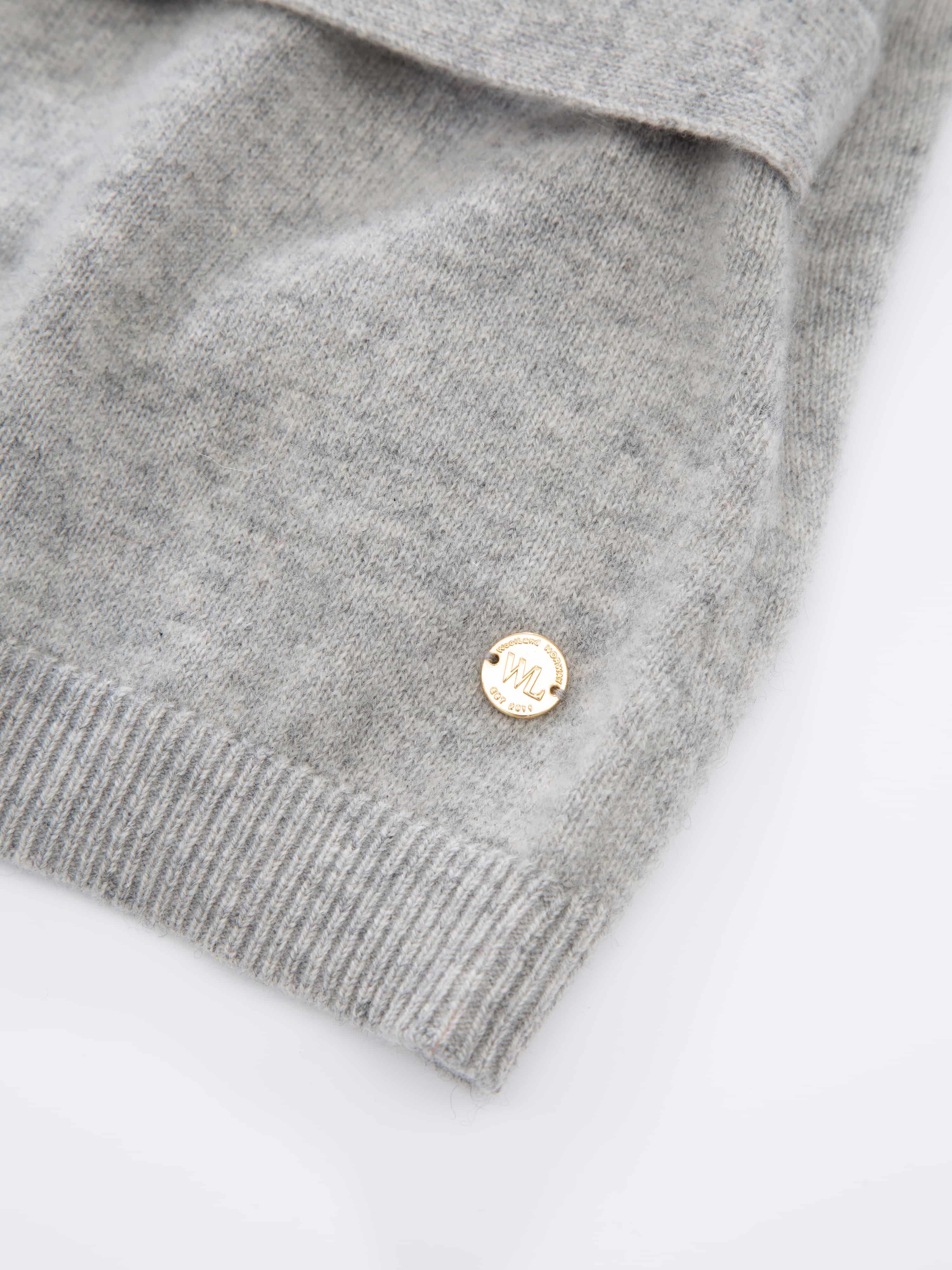 Arendal Kashmir Omslagsjakke Grey Melange