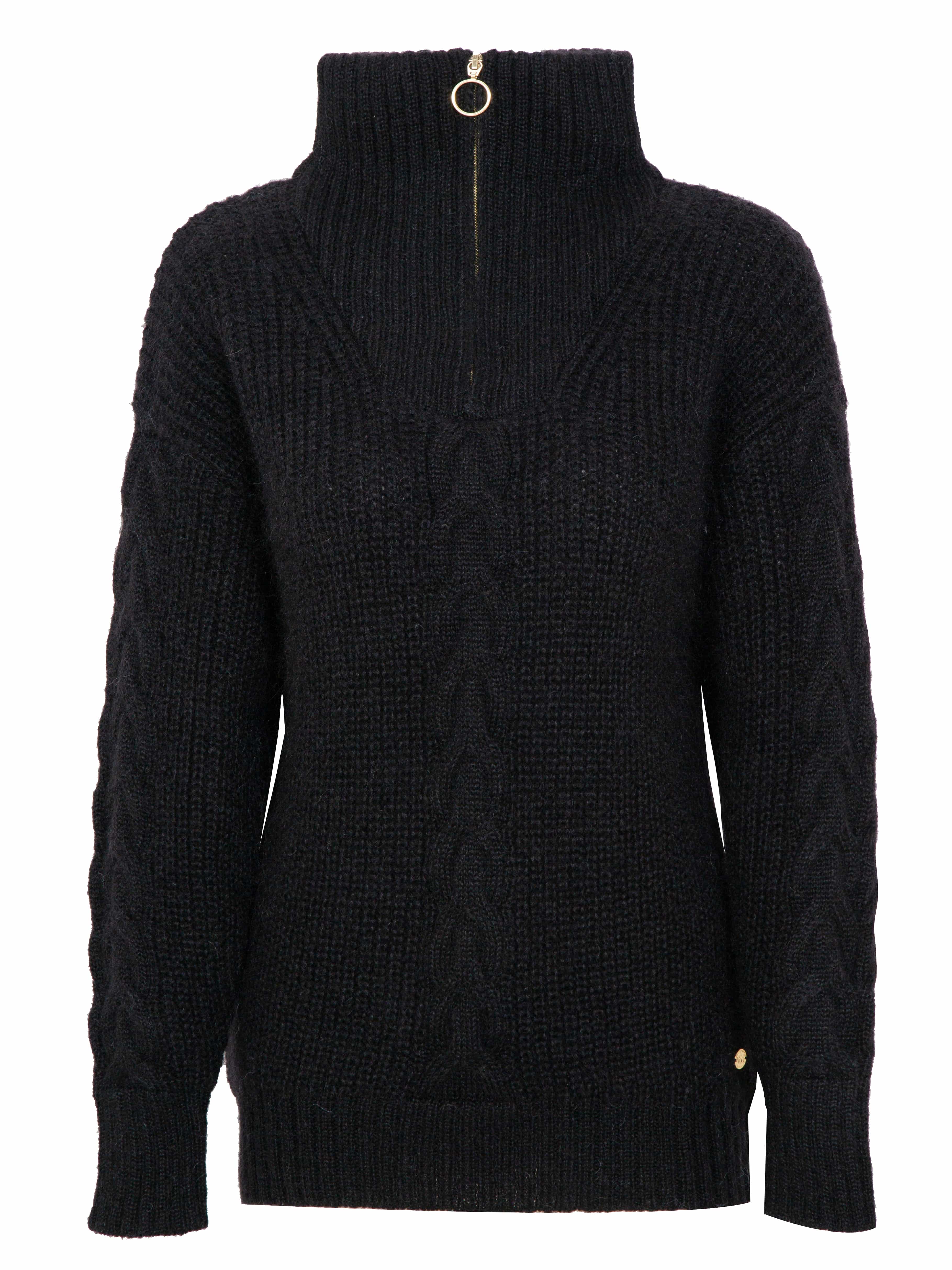Olden Strikket Ullgenser Black