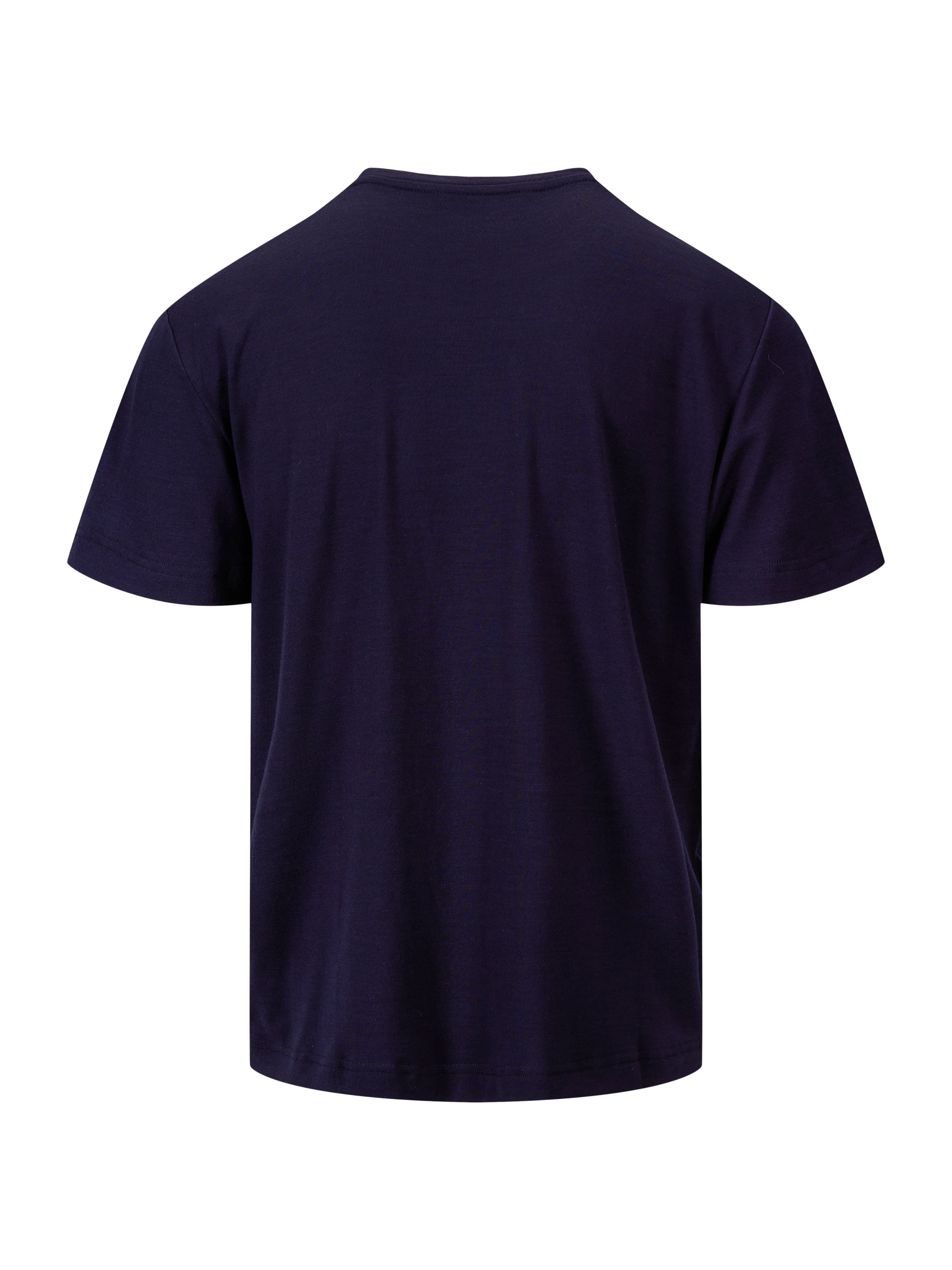 Lindesnes ull-t-skjorte Blue Ink
