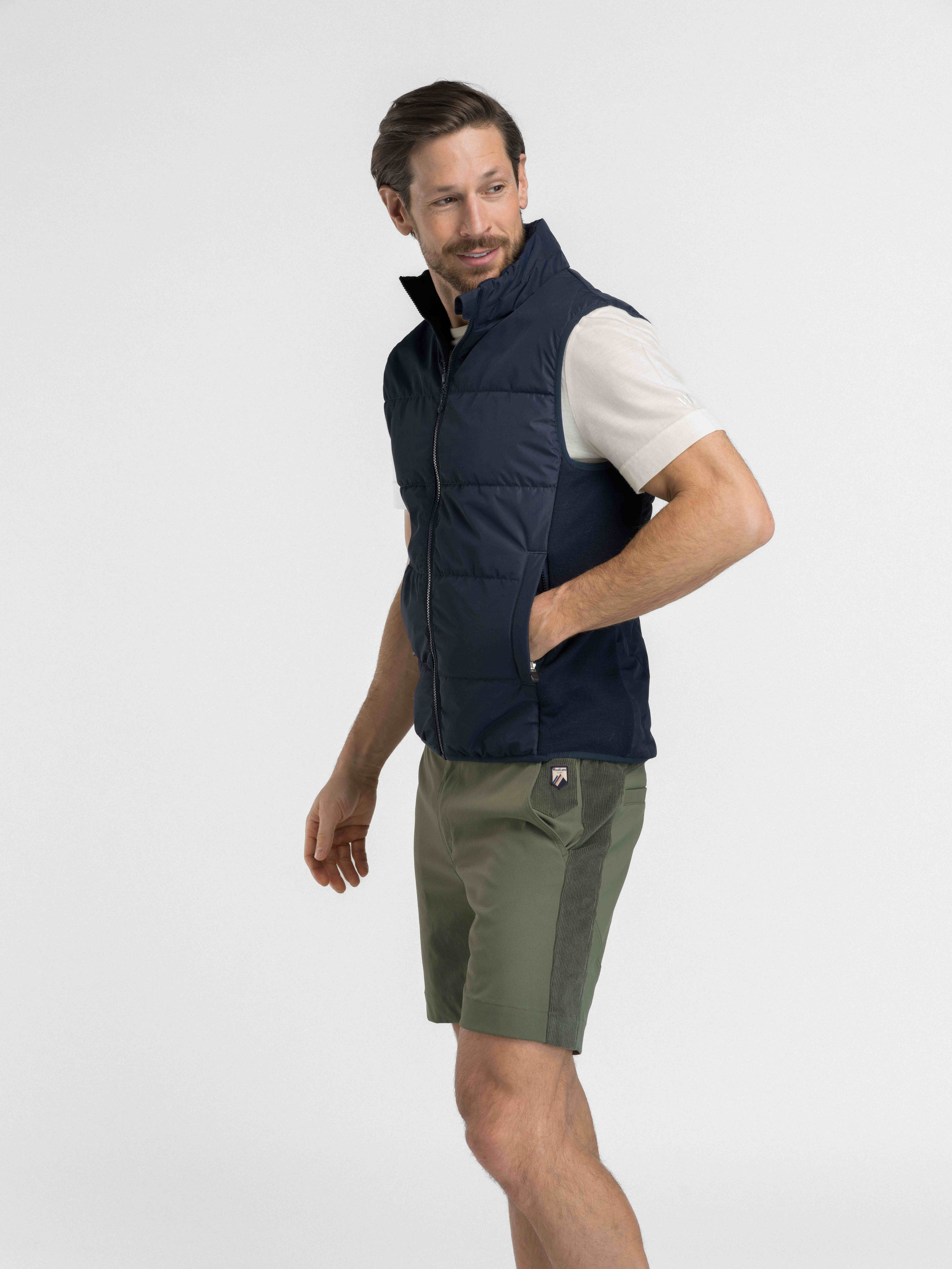 Romsdalseggen Cord Shorts  Thyme