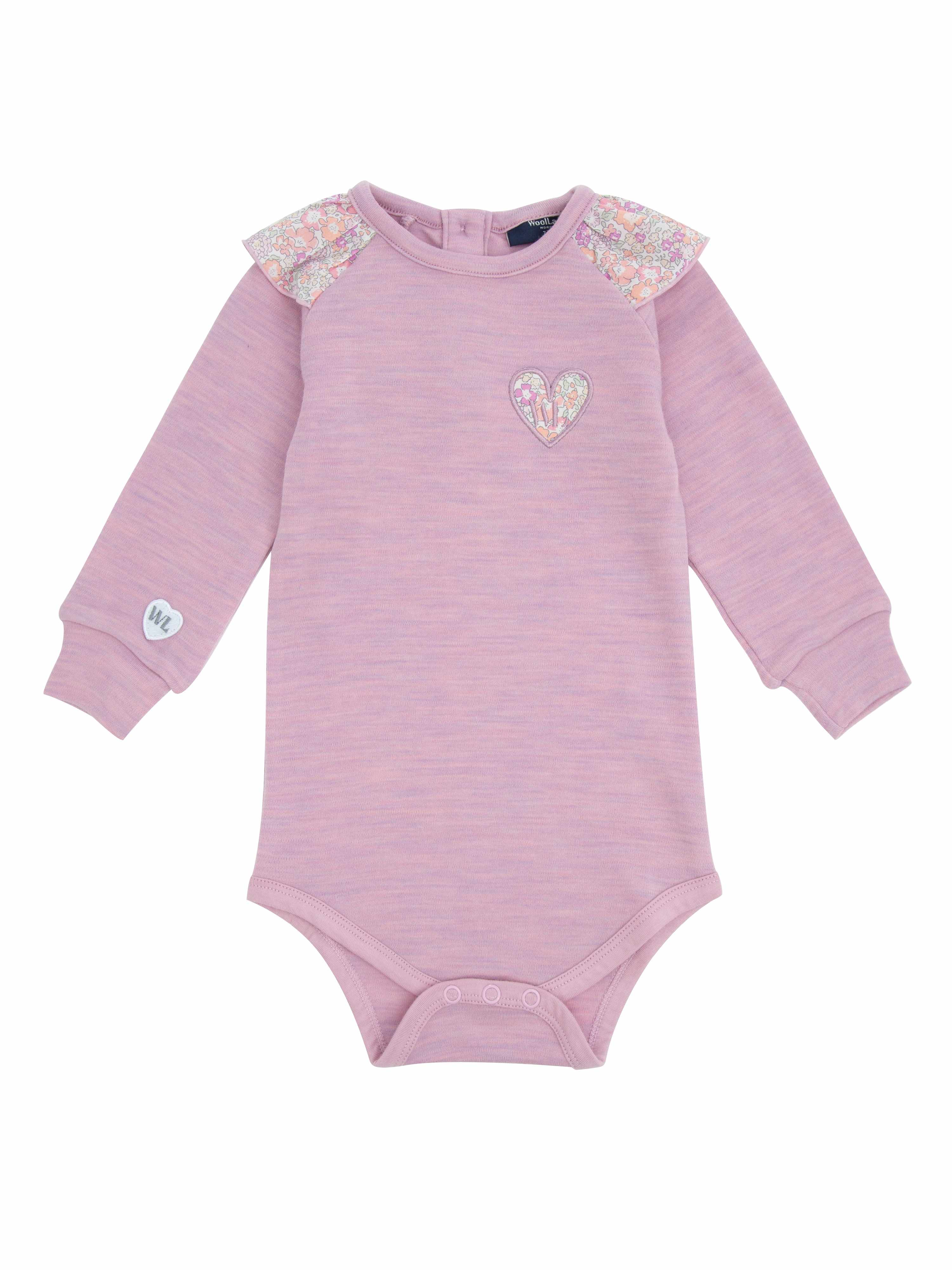Farsund Merino Ullbody Light Pink Melange