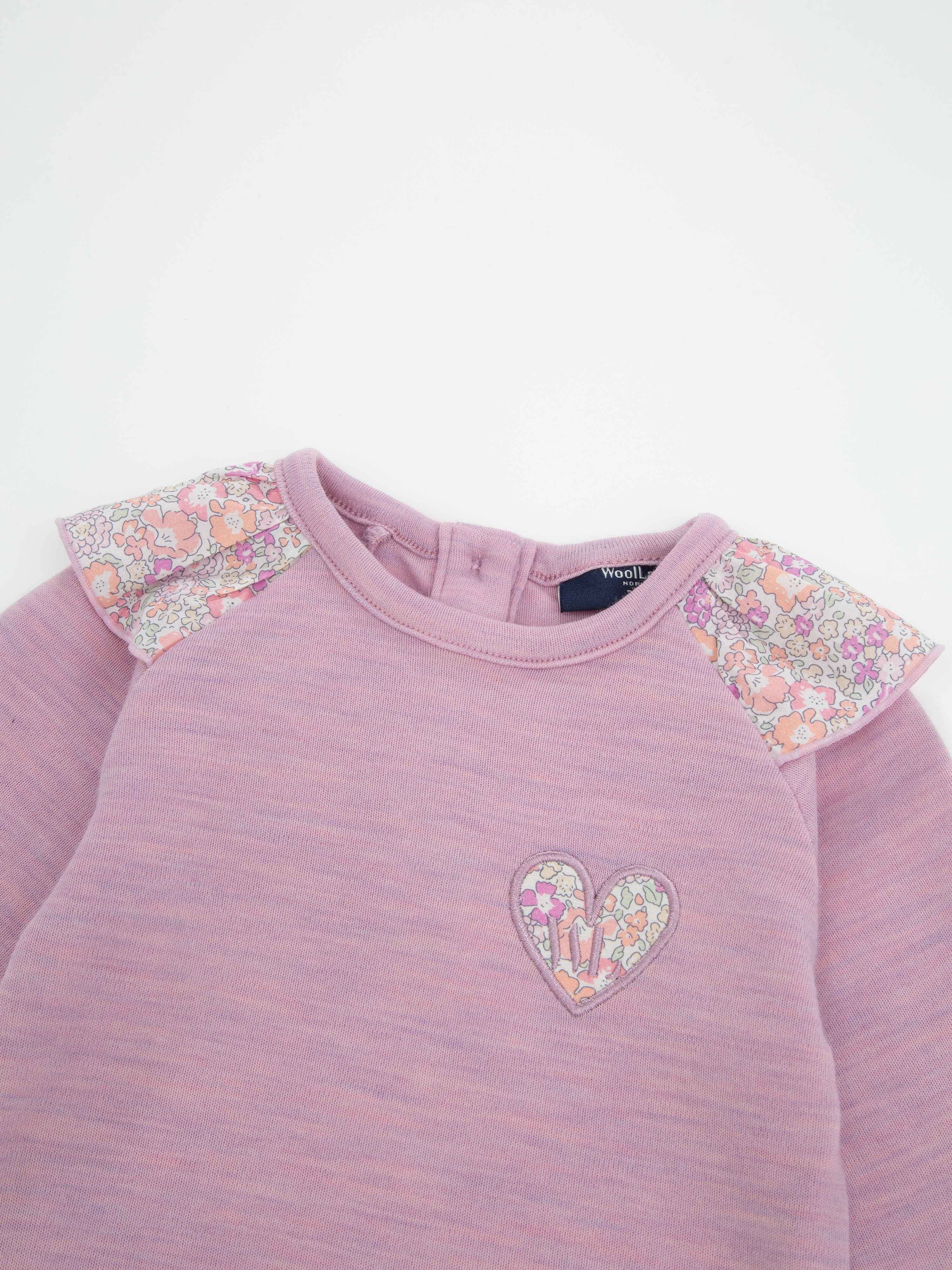 Farsund Merino Ullbody Light Pink Melange