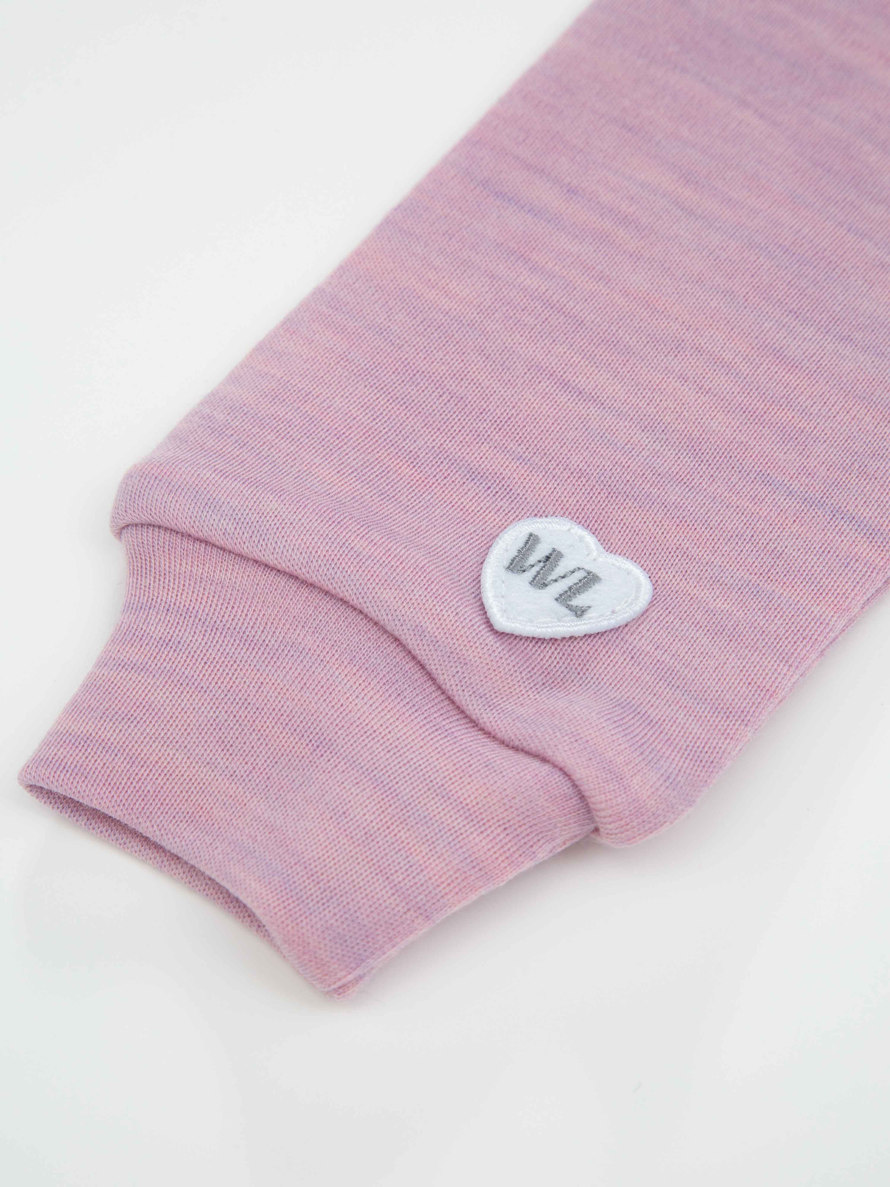 Farsund Merino Ullbody Light Pink Melange