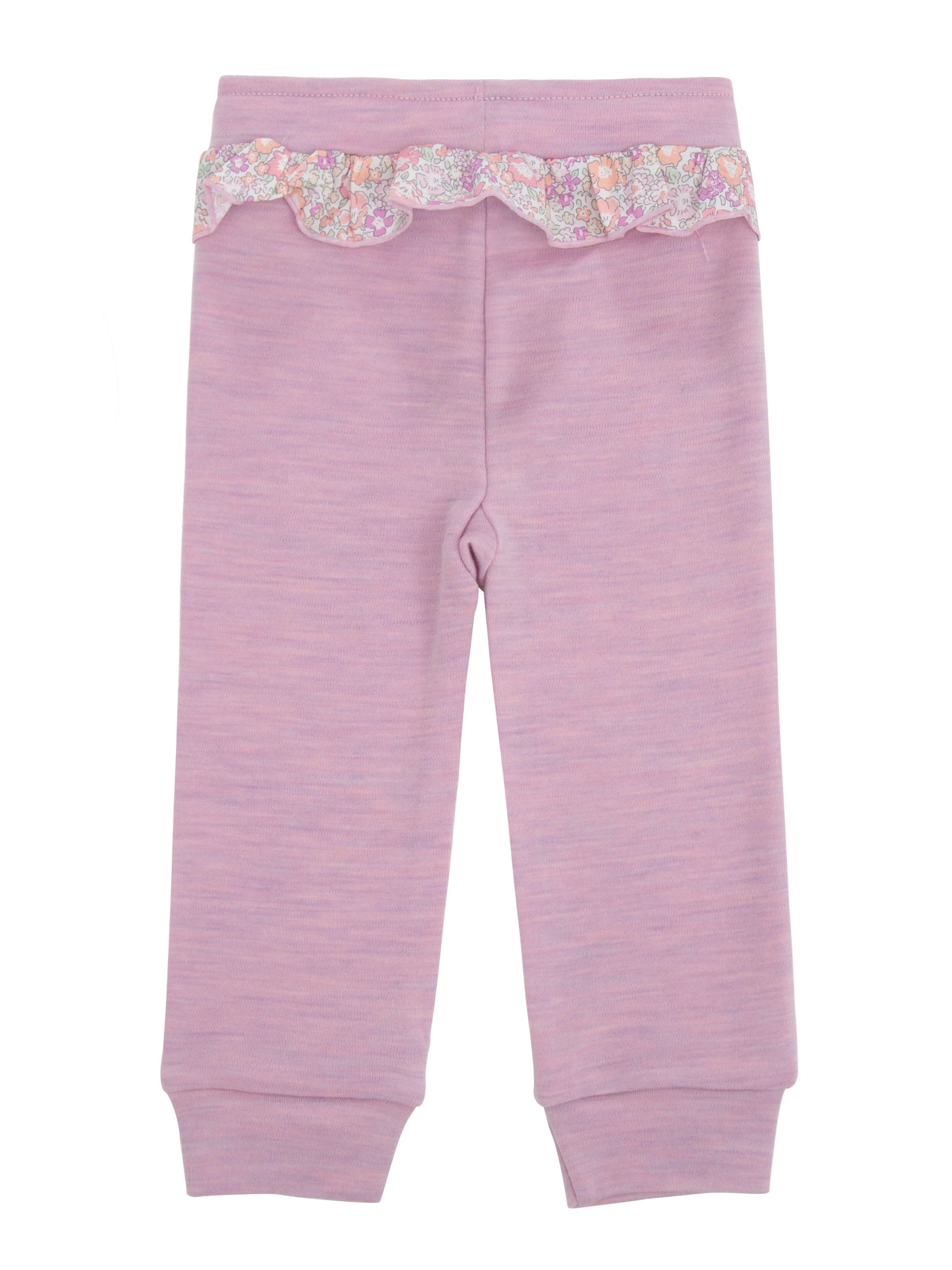 Farsund Merino Ullbukse Light Pink Melange