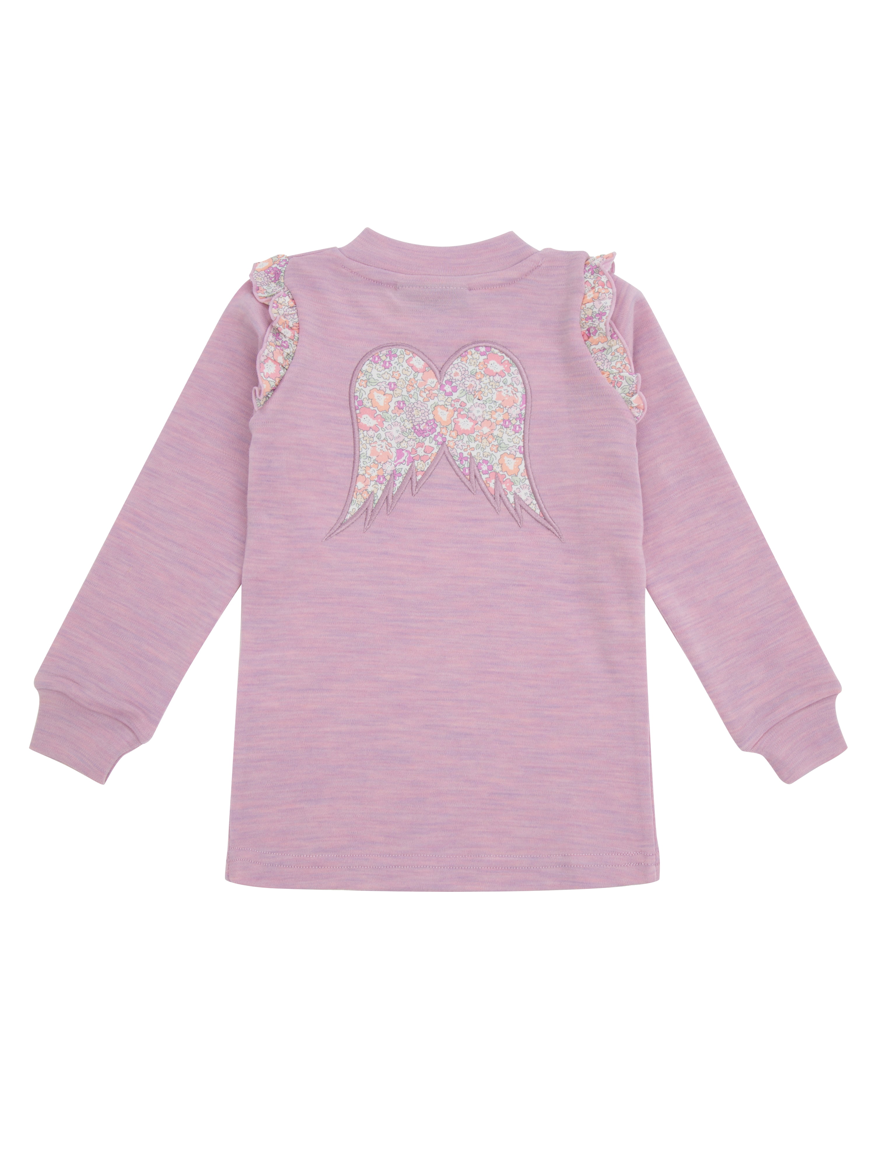 Bergen Merino Ullgenser 2-3 år Light Pink Melange