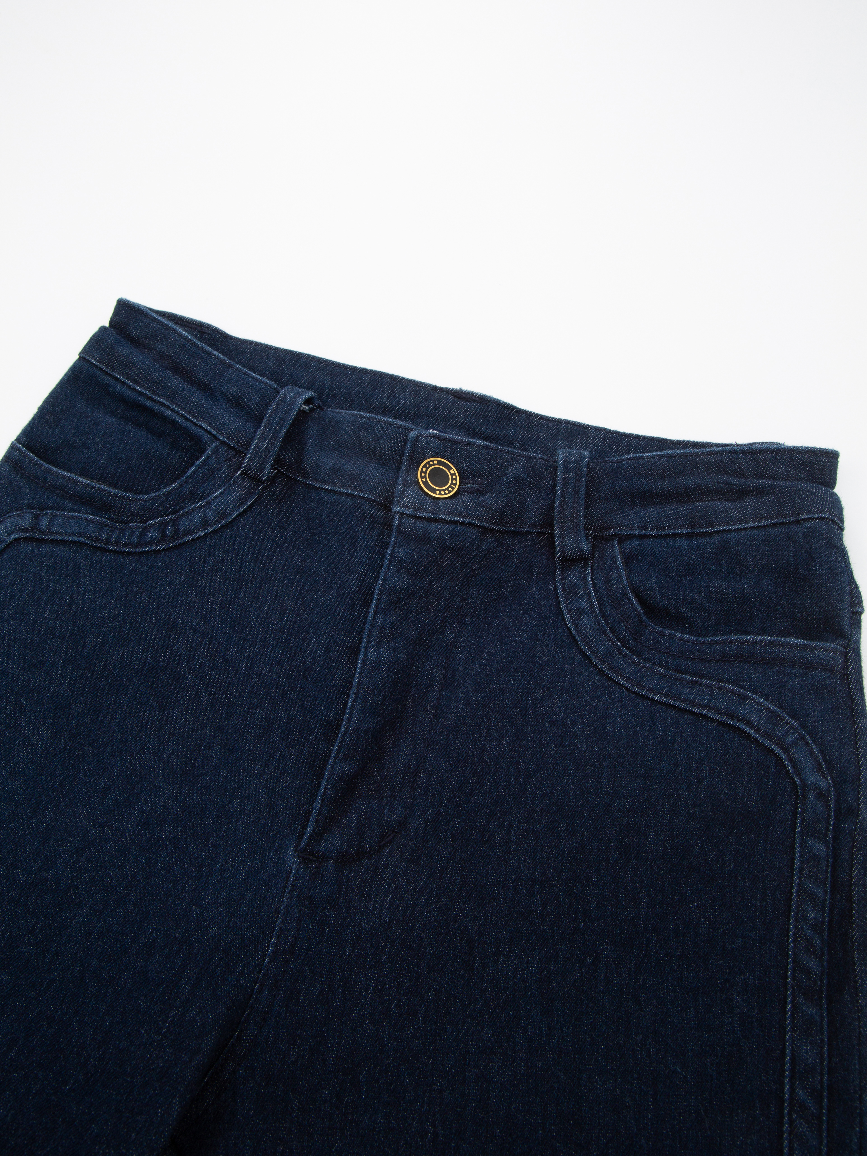 Fløya Ulljeans 34" Dark Blue