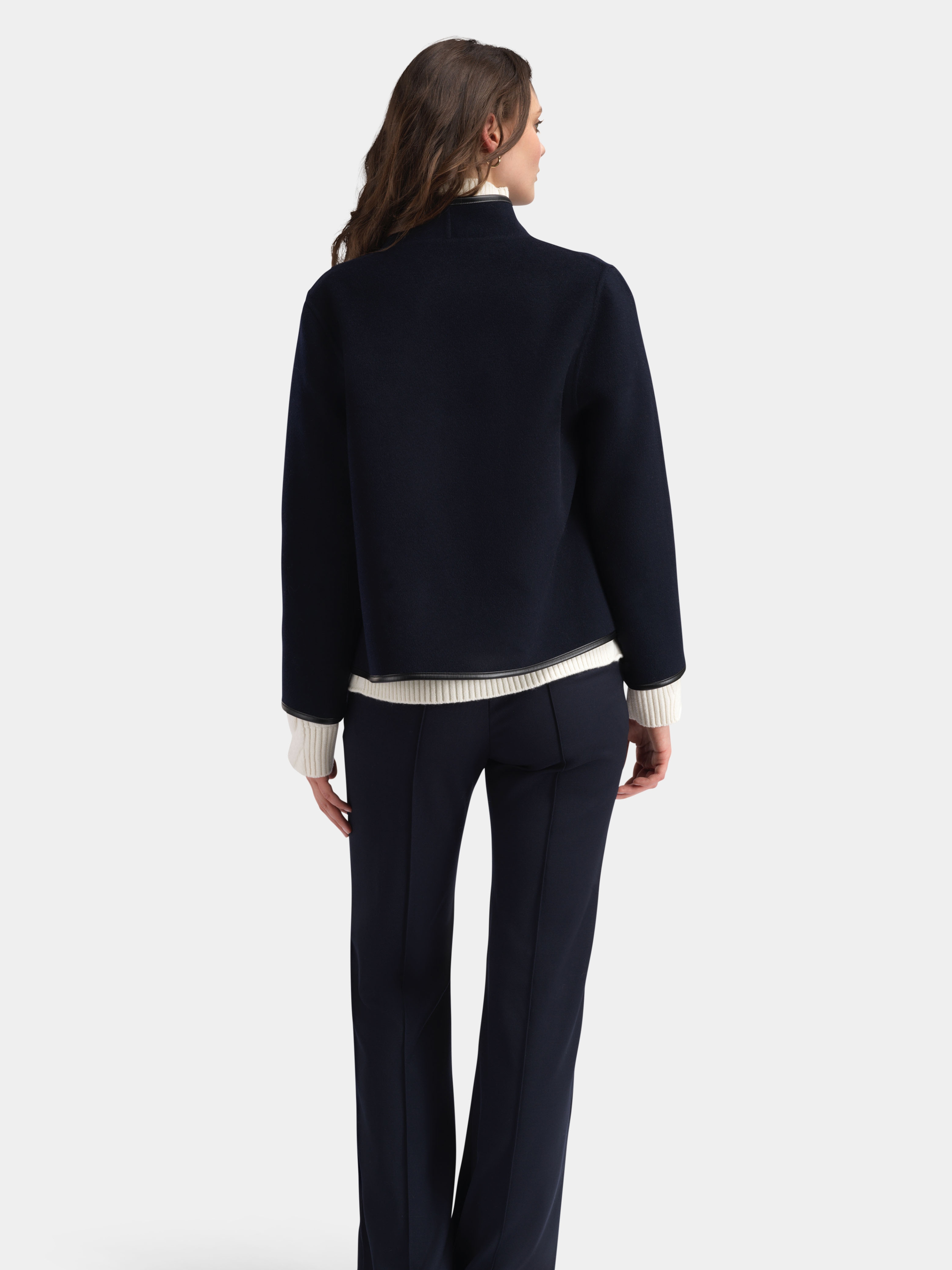 Frøysa Ulljakke Dark Blue