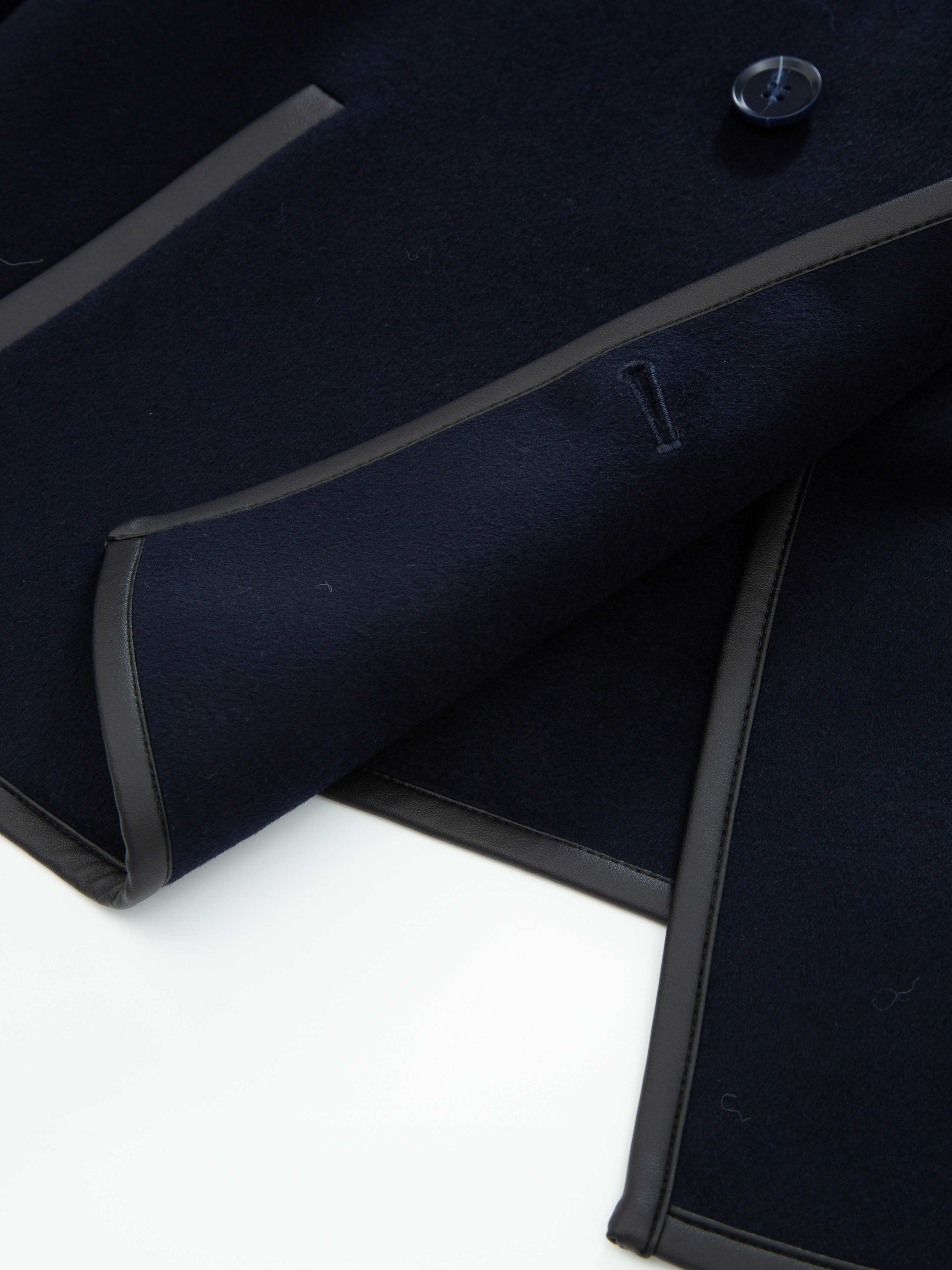 Frøysa Ulljakke Dark Blue