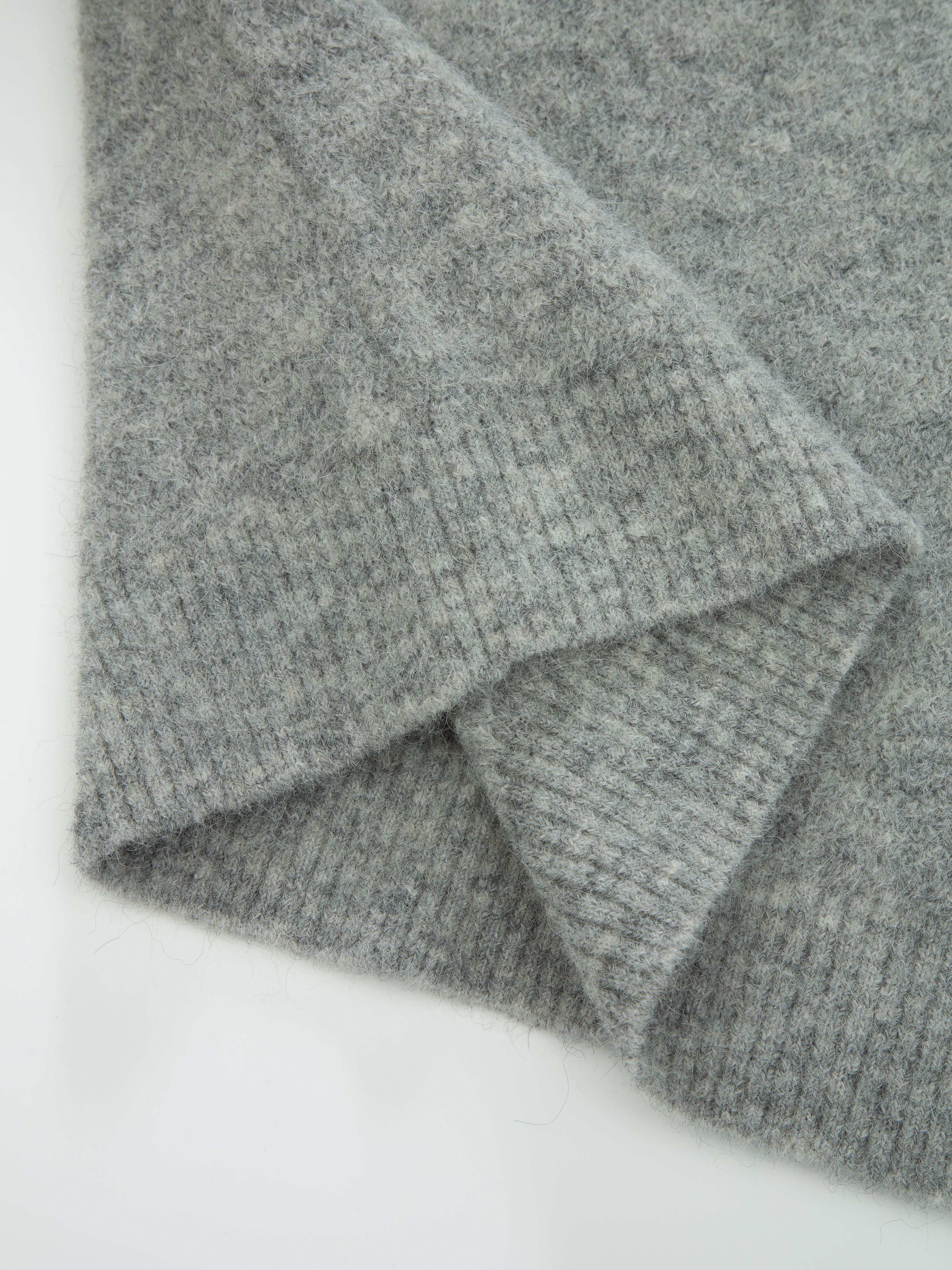 Loen Alpakka Ullgenser  Light Grey melange