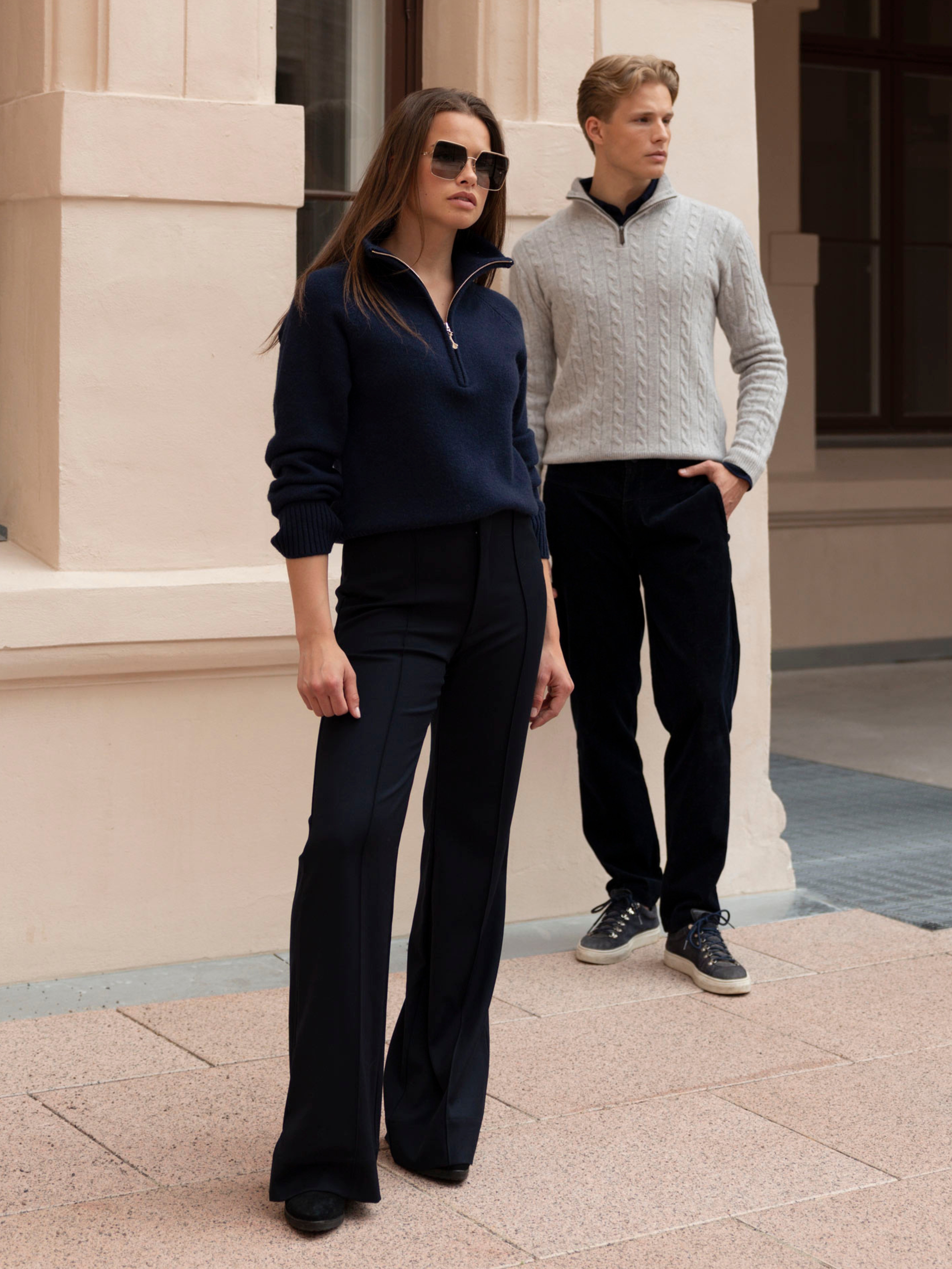Midnattstind Ullbukse  Dark Blue