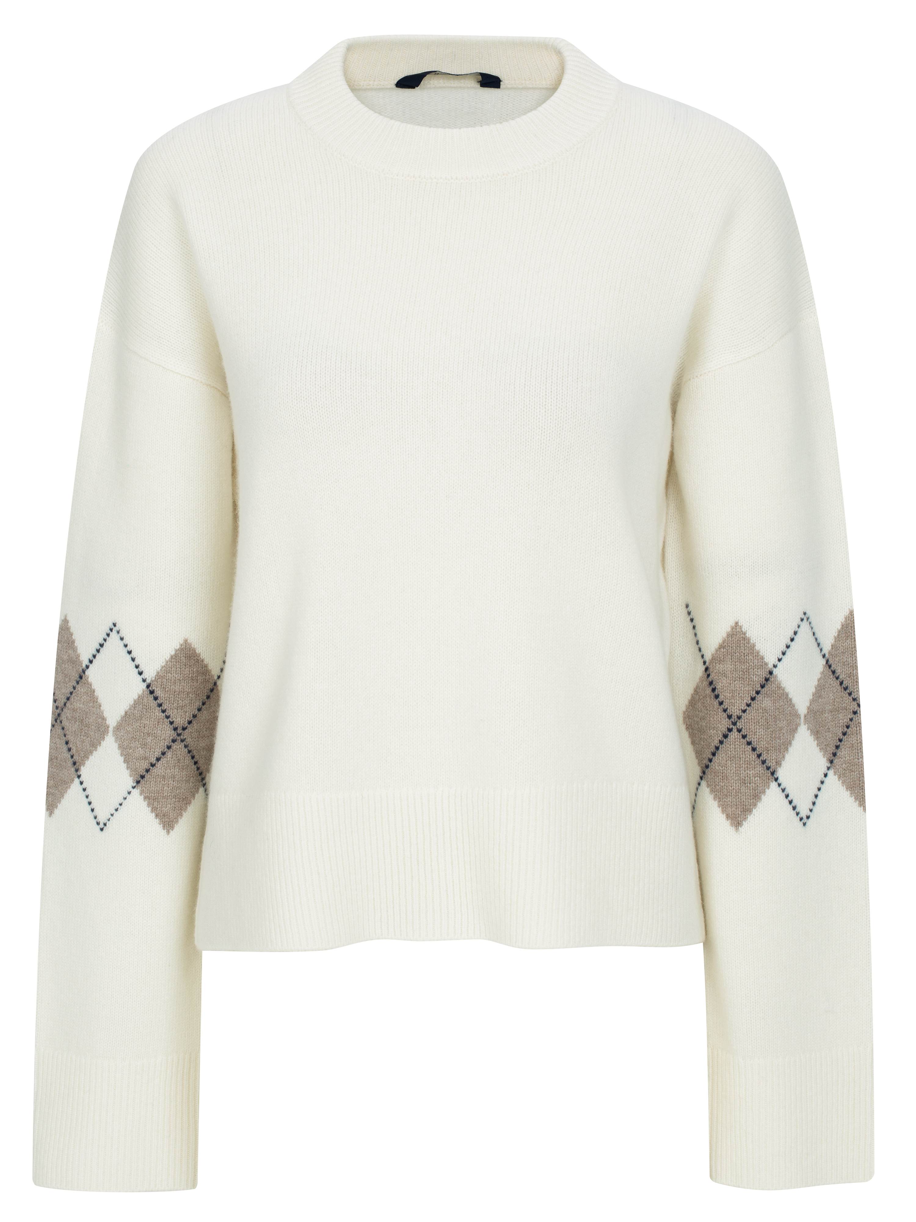 Midtoppen Kashmir Genser  Snow White