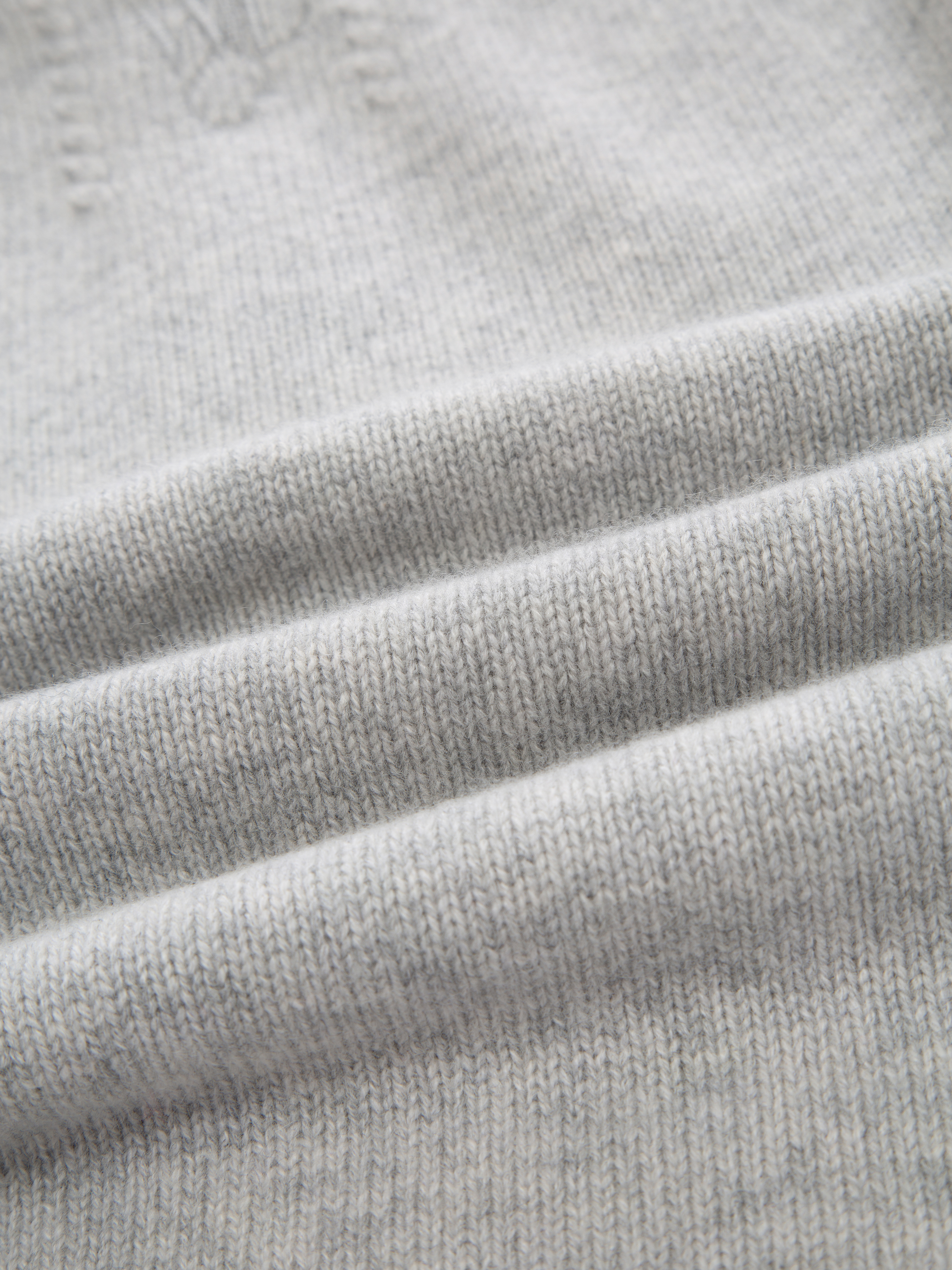 Snøheim Strikkegenser  Grey Melange