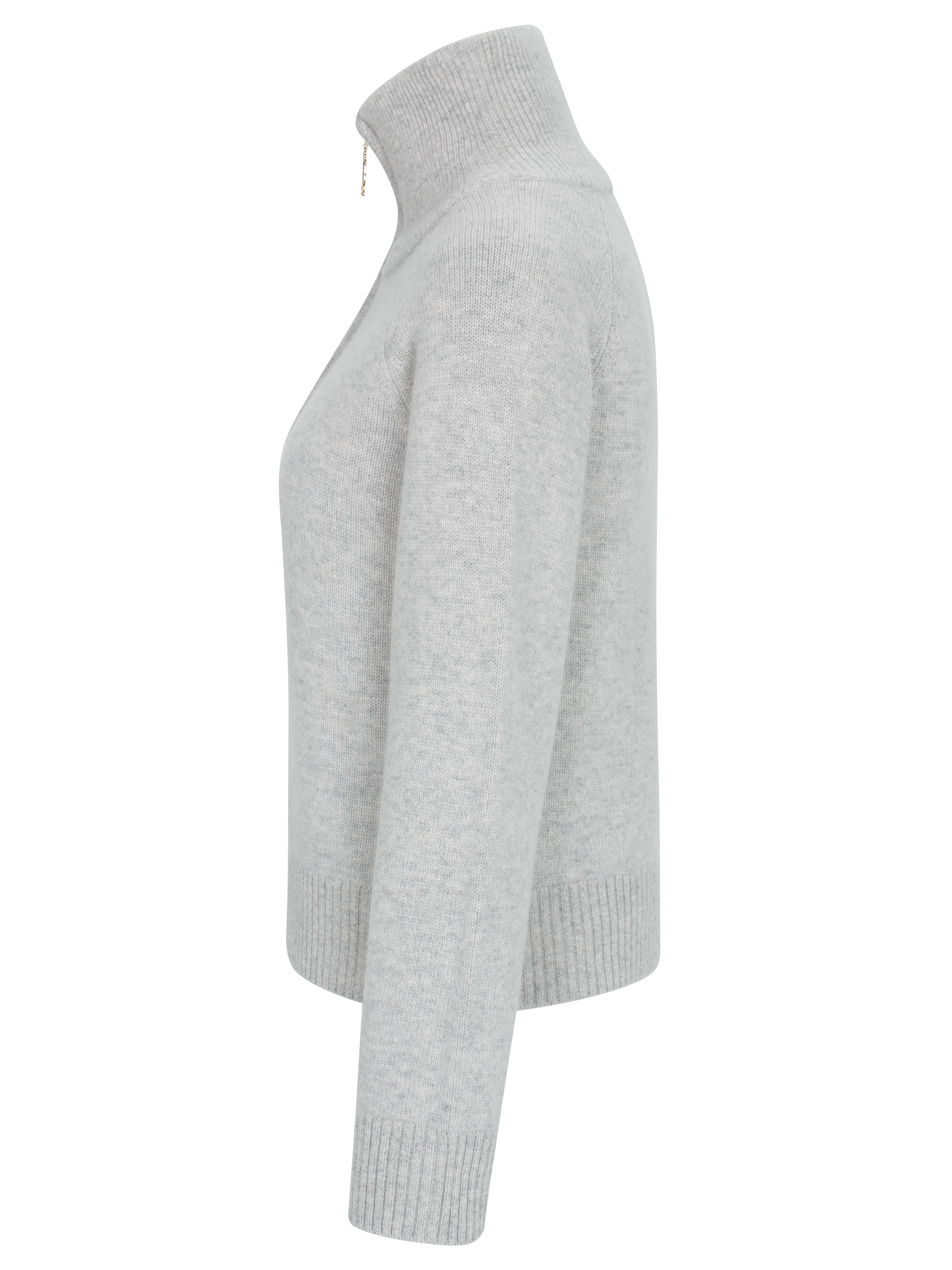 Snøheim Strikkegenser  Grey Melange