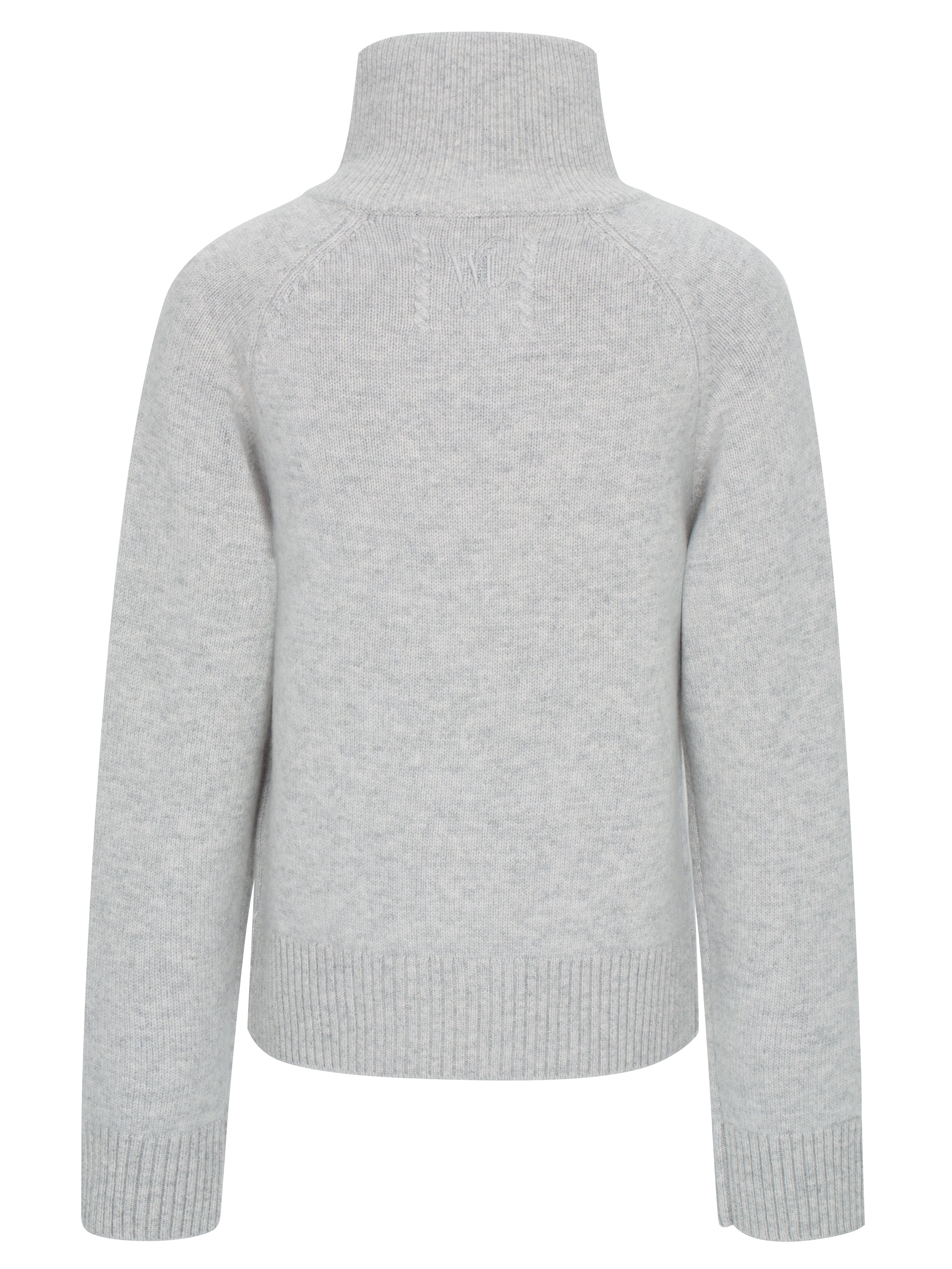 Snøheim Strikkegenser  Grey Melange