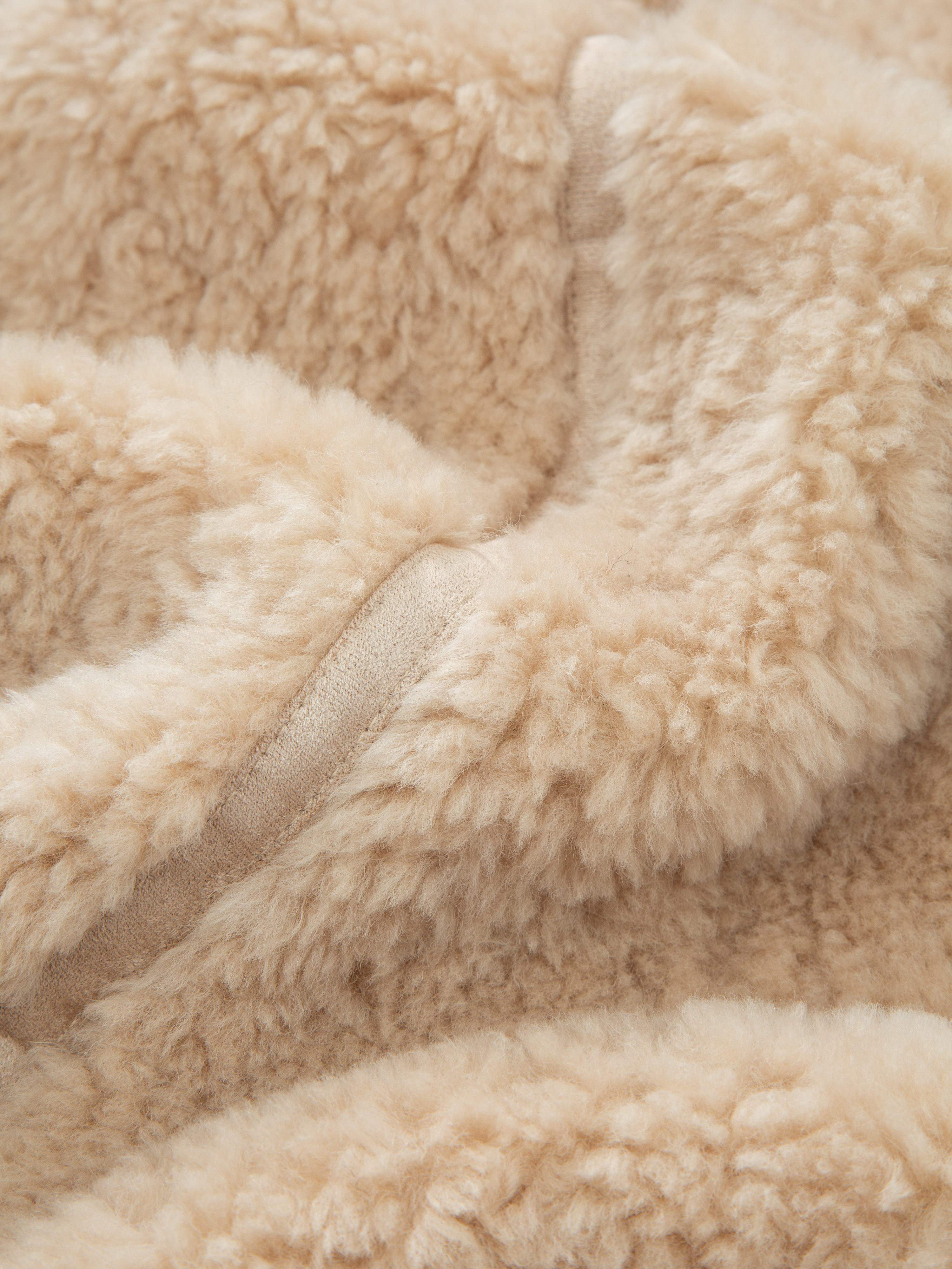 Solbakken Lammeull Jakke  Champagne