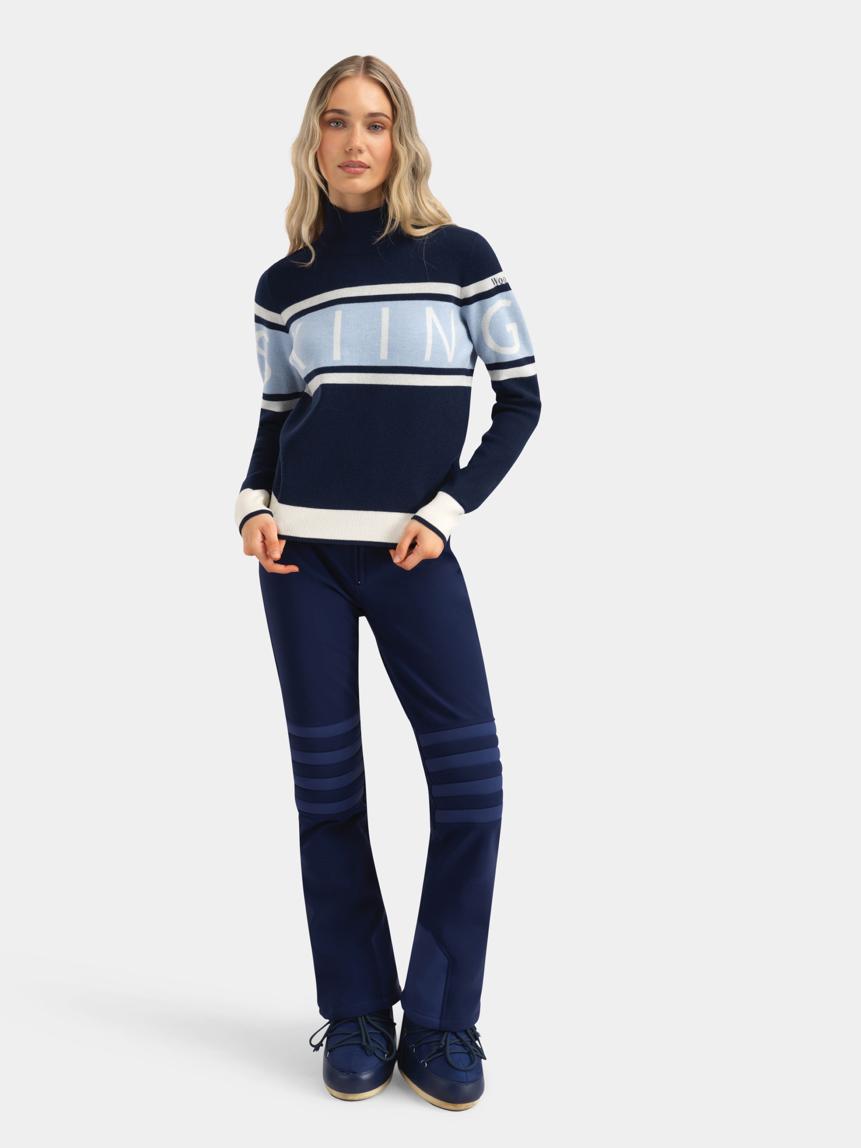 Solsidan Ullgenser  Blue Ink