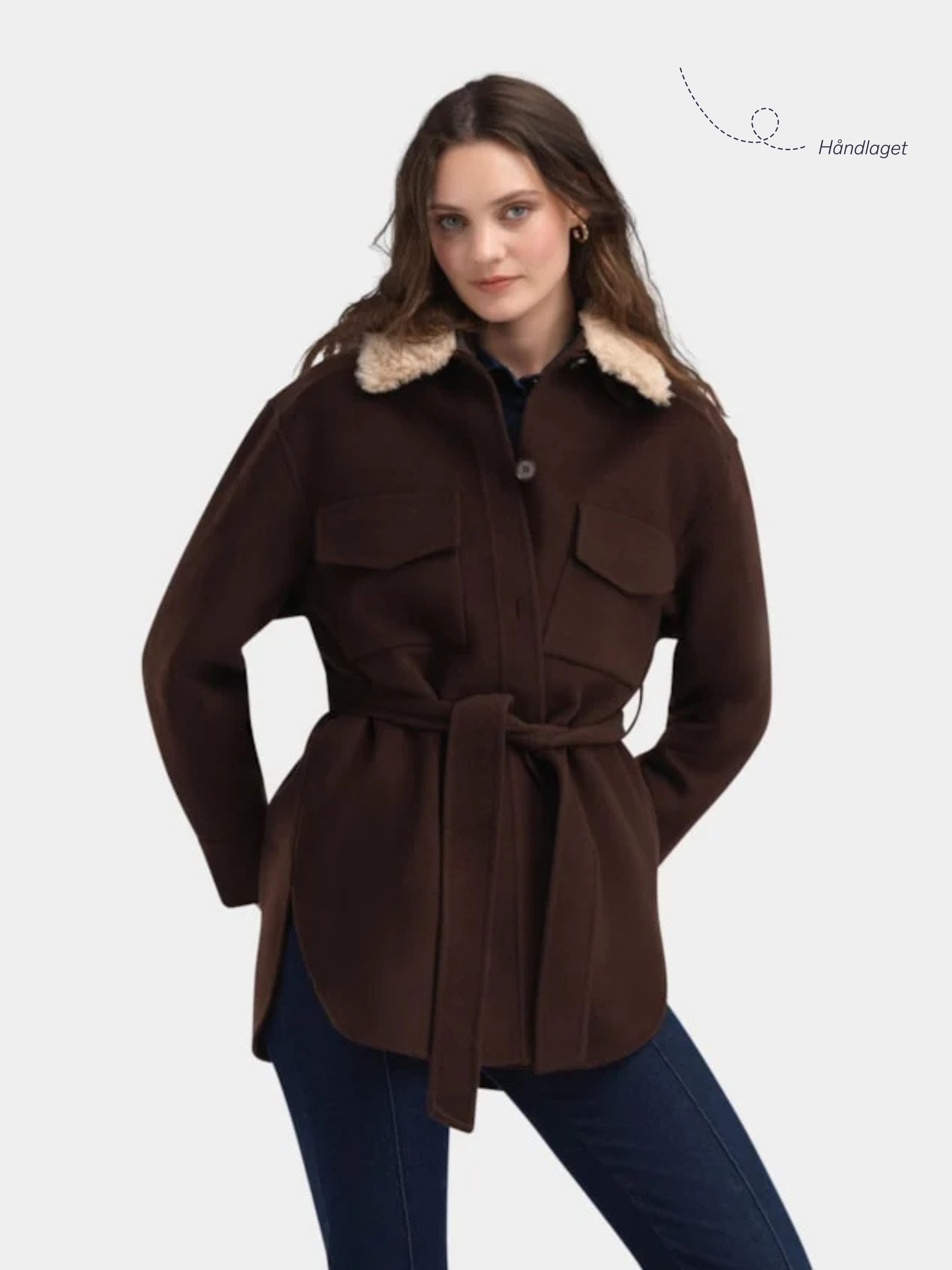 Skålatårnet Ullkåpe Hot Fudge