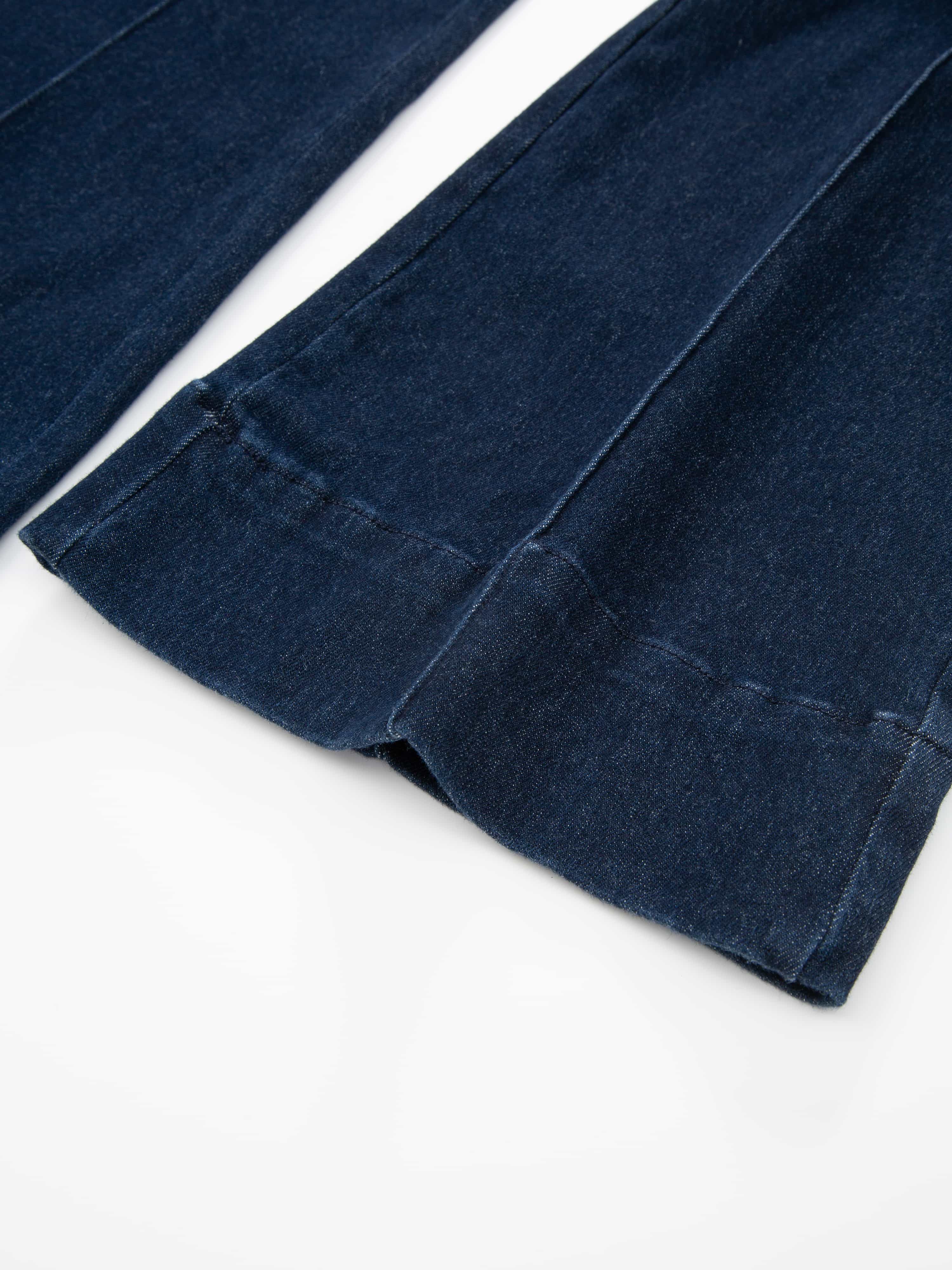 Veten Ulljeans 34" Dark Blue