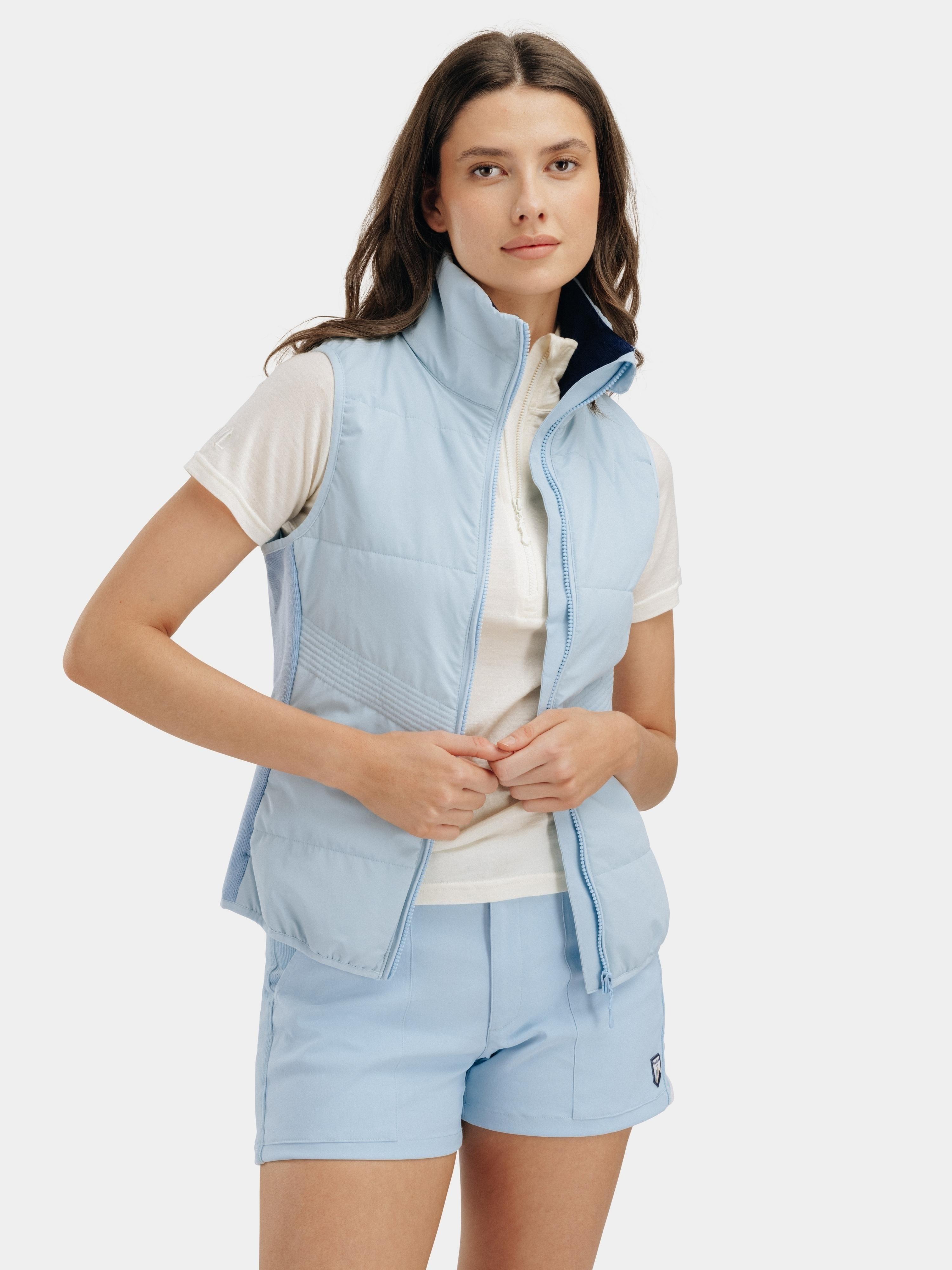 Romsdalseggen Cord Shorts  Light Skye