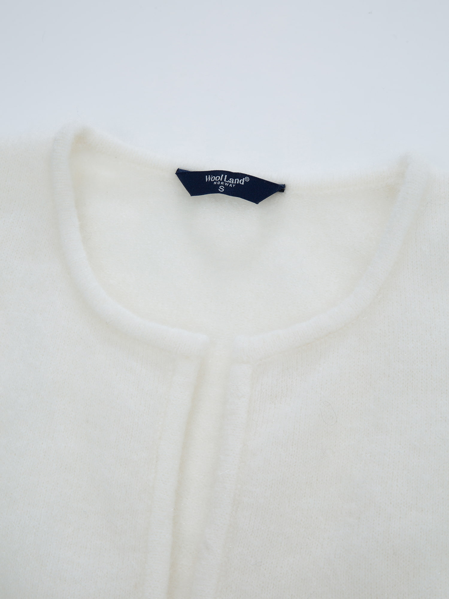 Rondane Strikket Cardigan Snow White