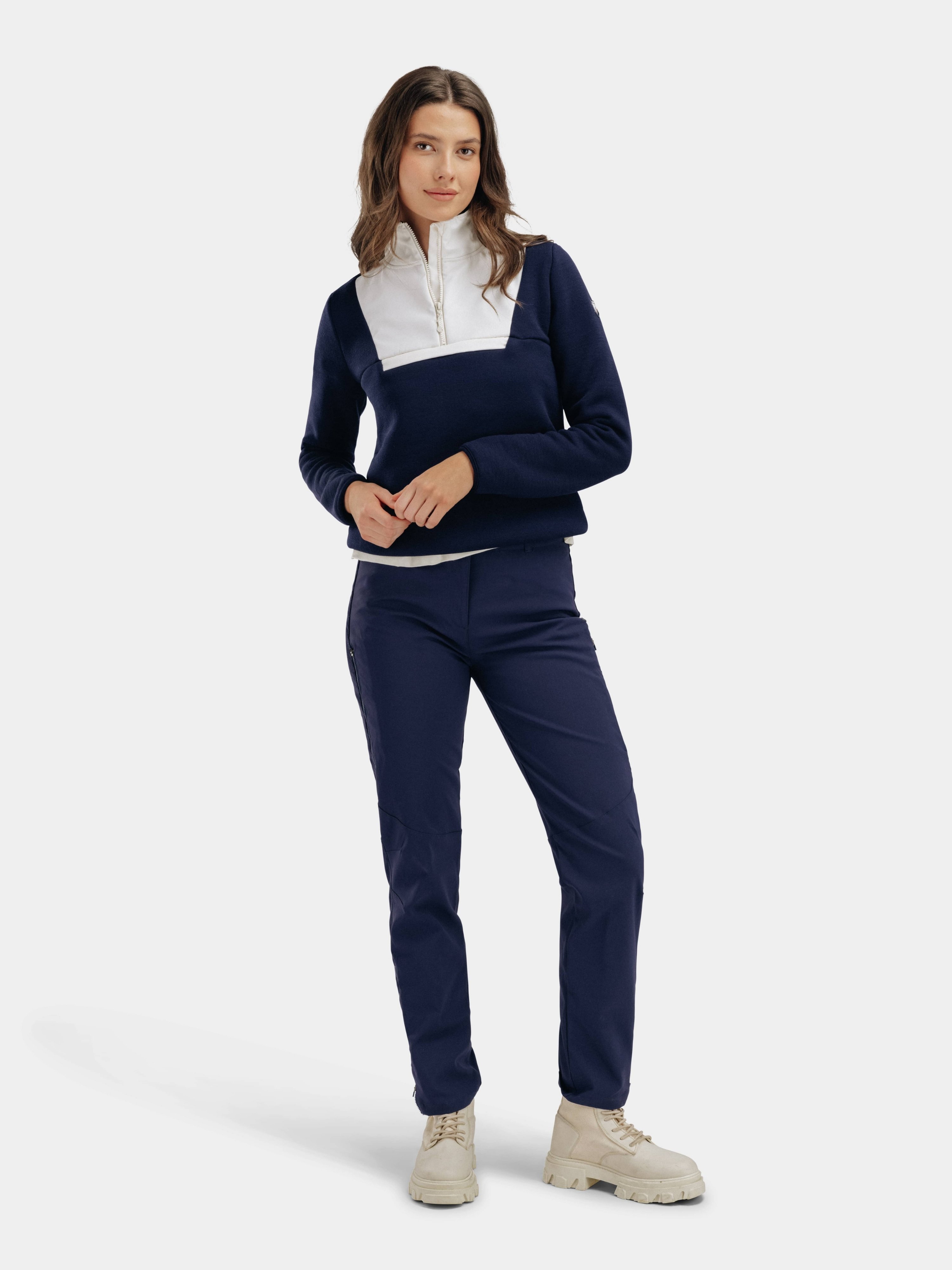 Sogndal Ull-Fleece Blue Ink