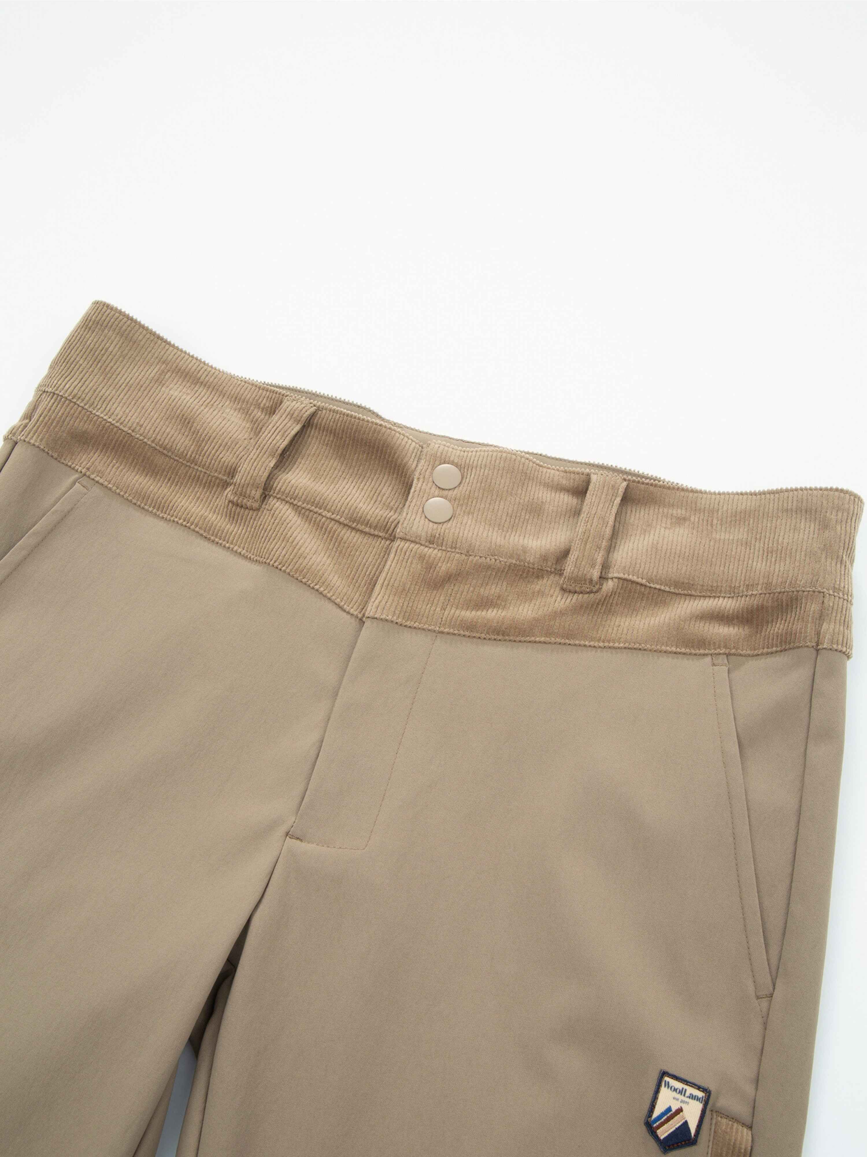 Romsdalshorn Cord Turbukse  Driftwood