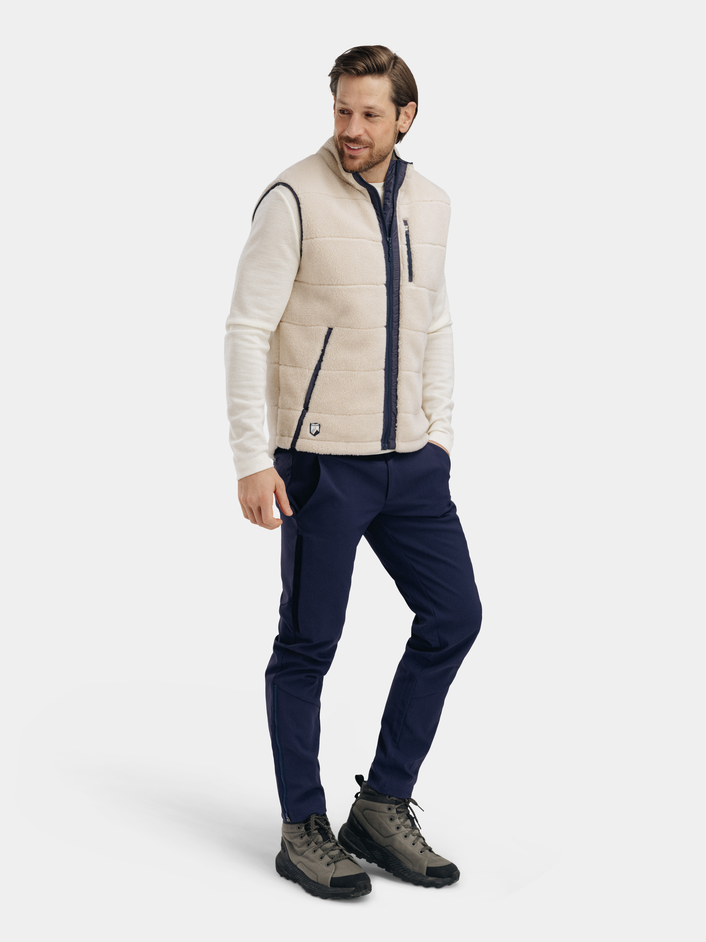 Romsdalshorn Cord Turbukse  Blue Ink