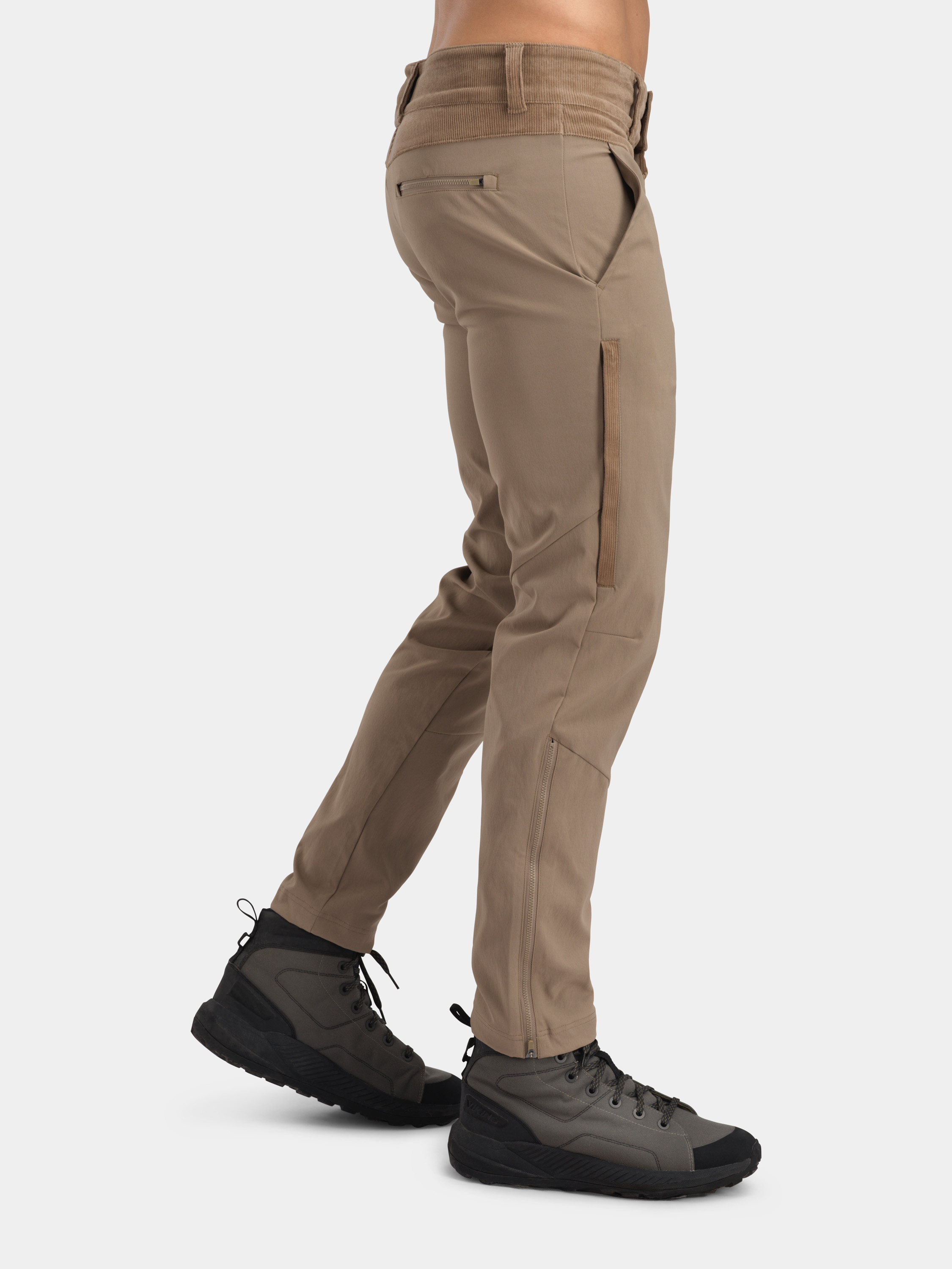 Romsdalshorn Cord Turbukse  Driftwood