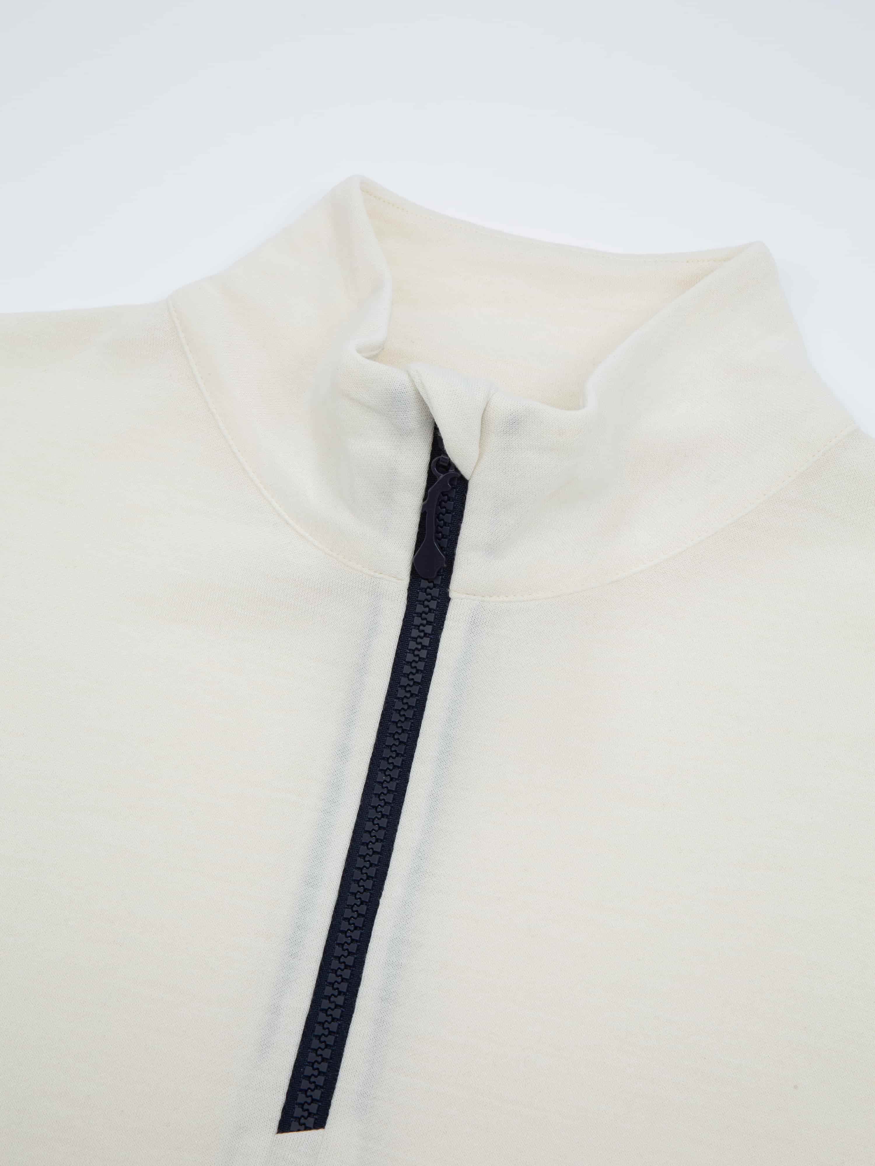 Suleskar Half-Zip Ulltrøye  Snow White